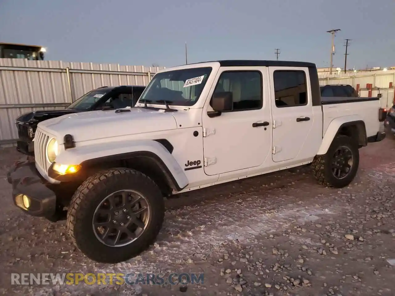 1 Photograph of a damaged car 1C6HJTAG4ML515902 JEEP GLADIATOR 2021