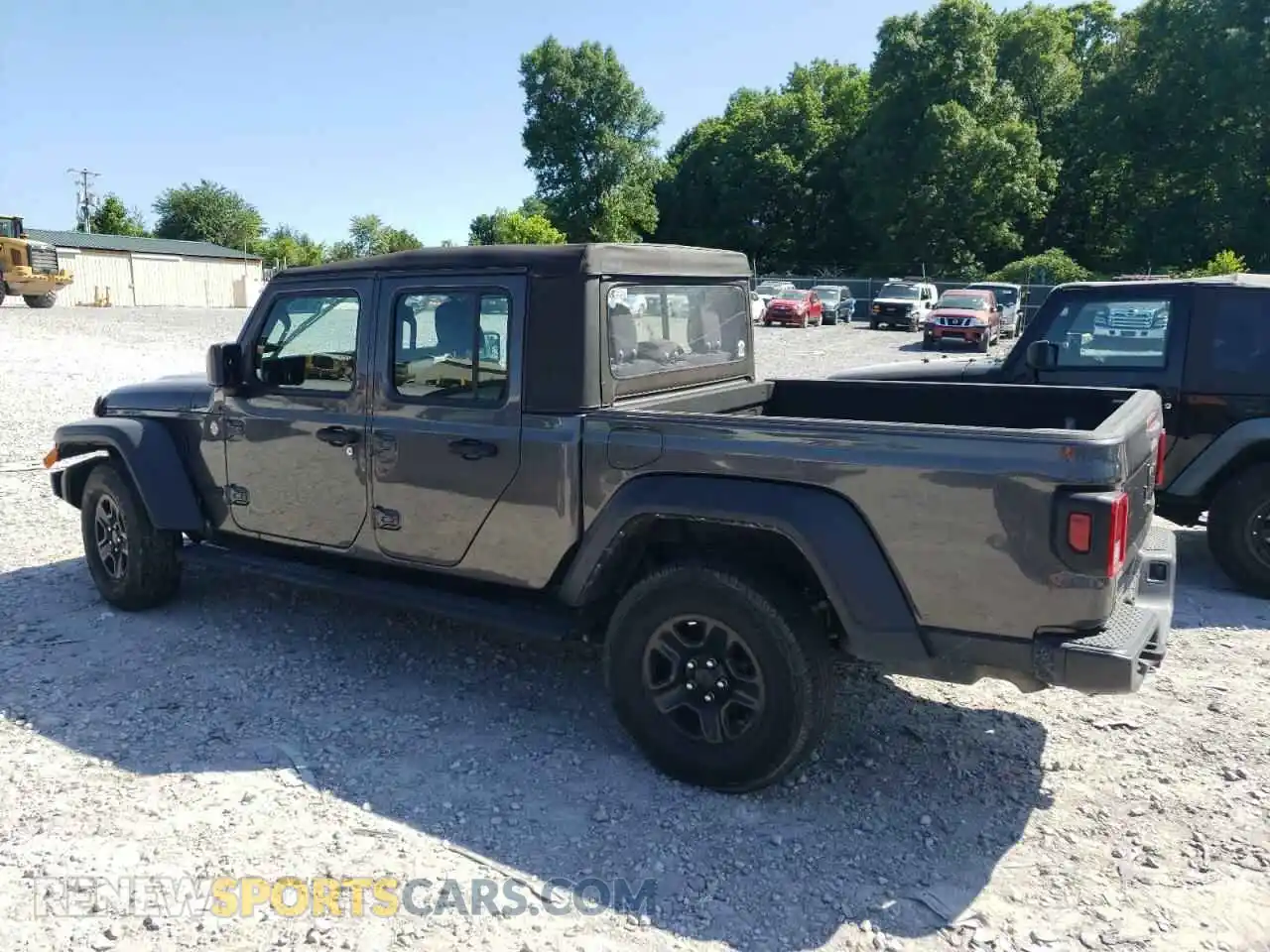 2 Photograph of a damaged car 1C6HJTAG4ML580023 JEEP GLADIATOR 2021