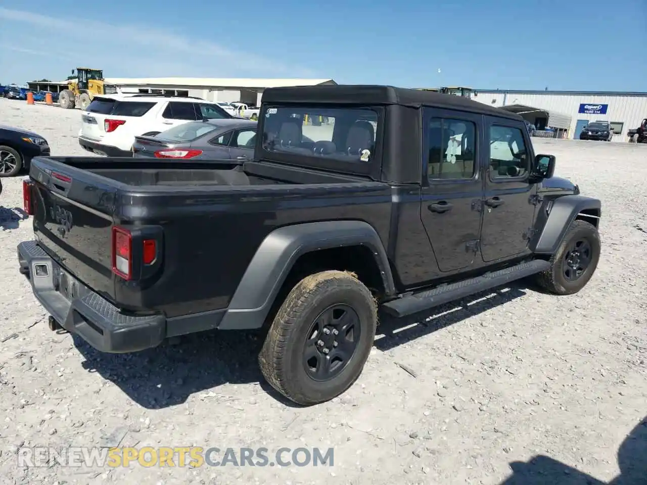3 Photograph of a damaged car 1C6HJTAG4ML580023 JEEP GLADIATOR 2021