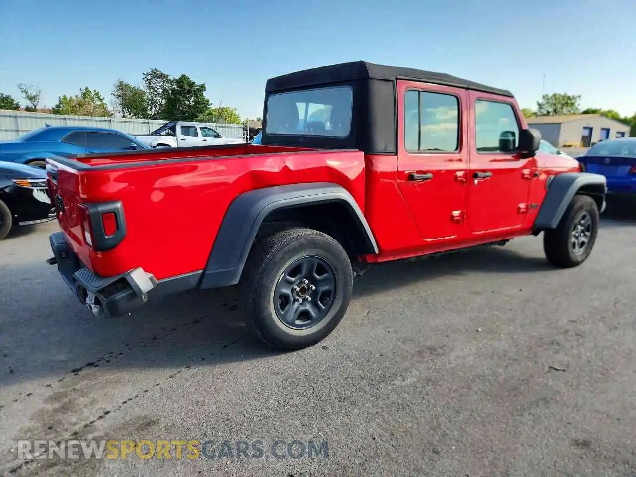 3 Photograph of a damaged car 1C6HJTAG5ML511289 JEEP GLADIATOR 2021