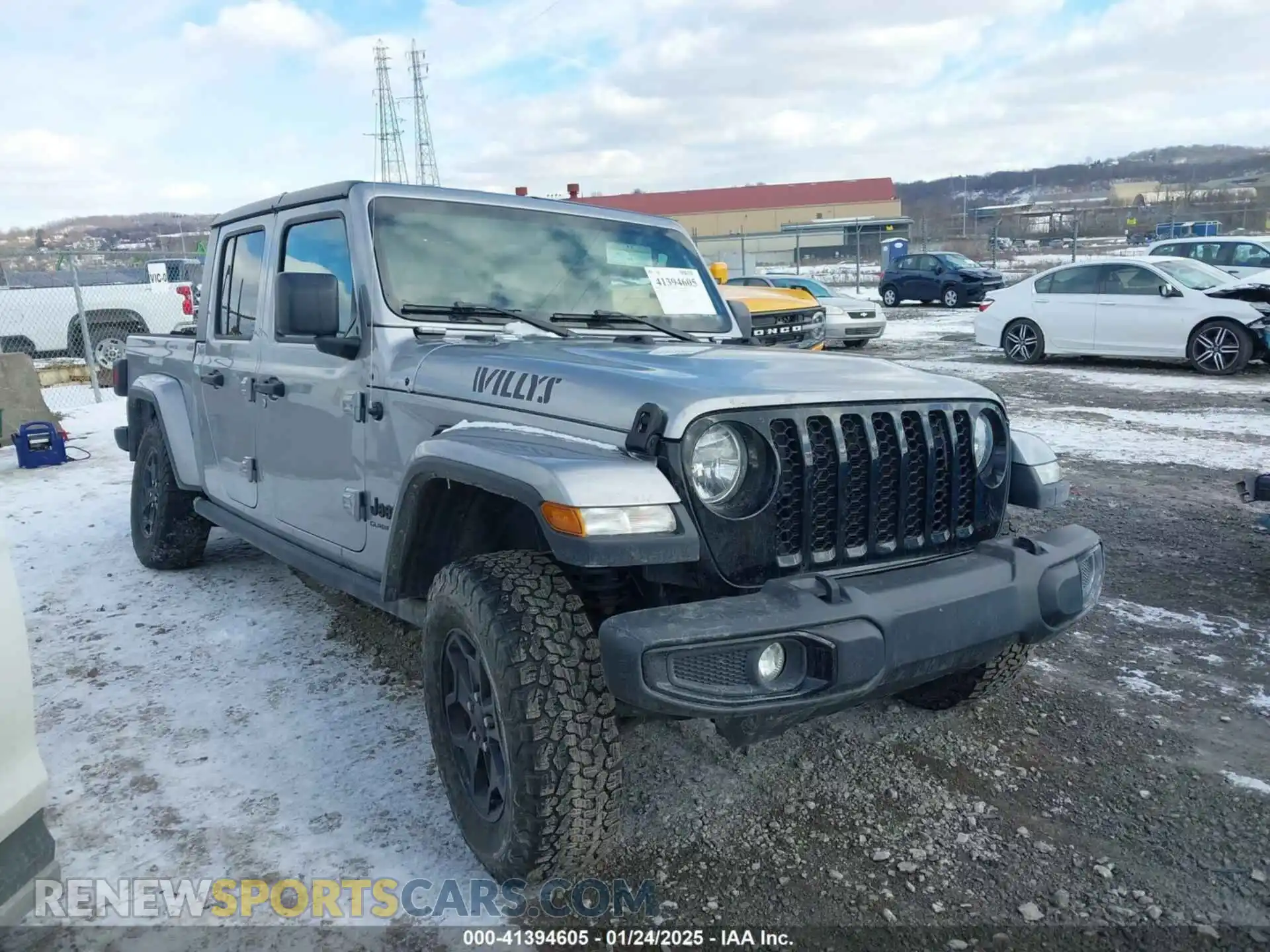 1 fotografías del automóvil dañado 1C6HJTAG5ML513544 JEEP GLADIATOR 2021
