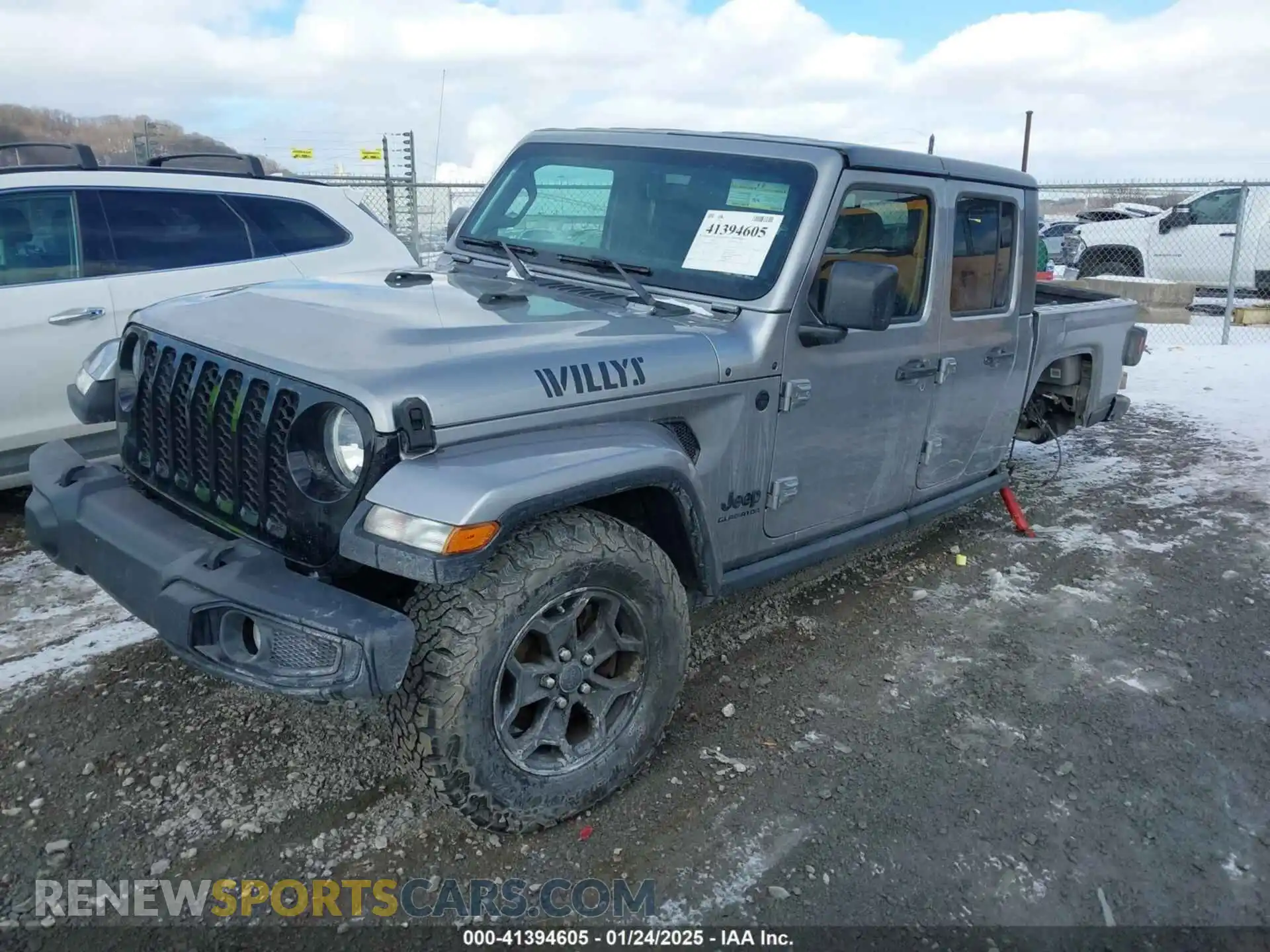 2 fotografías del automóvil dañado 1C6HJTAG5ML513544 JEEP GLADIATOR 2021