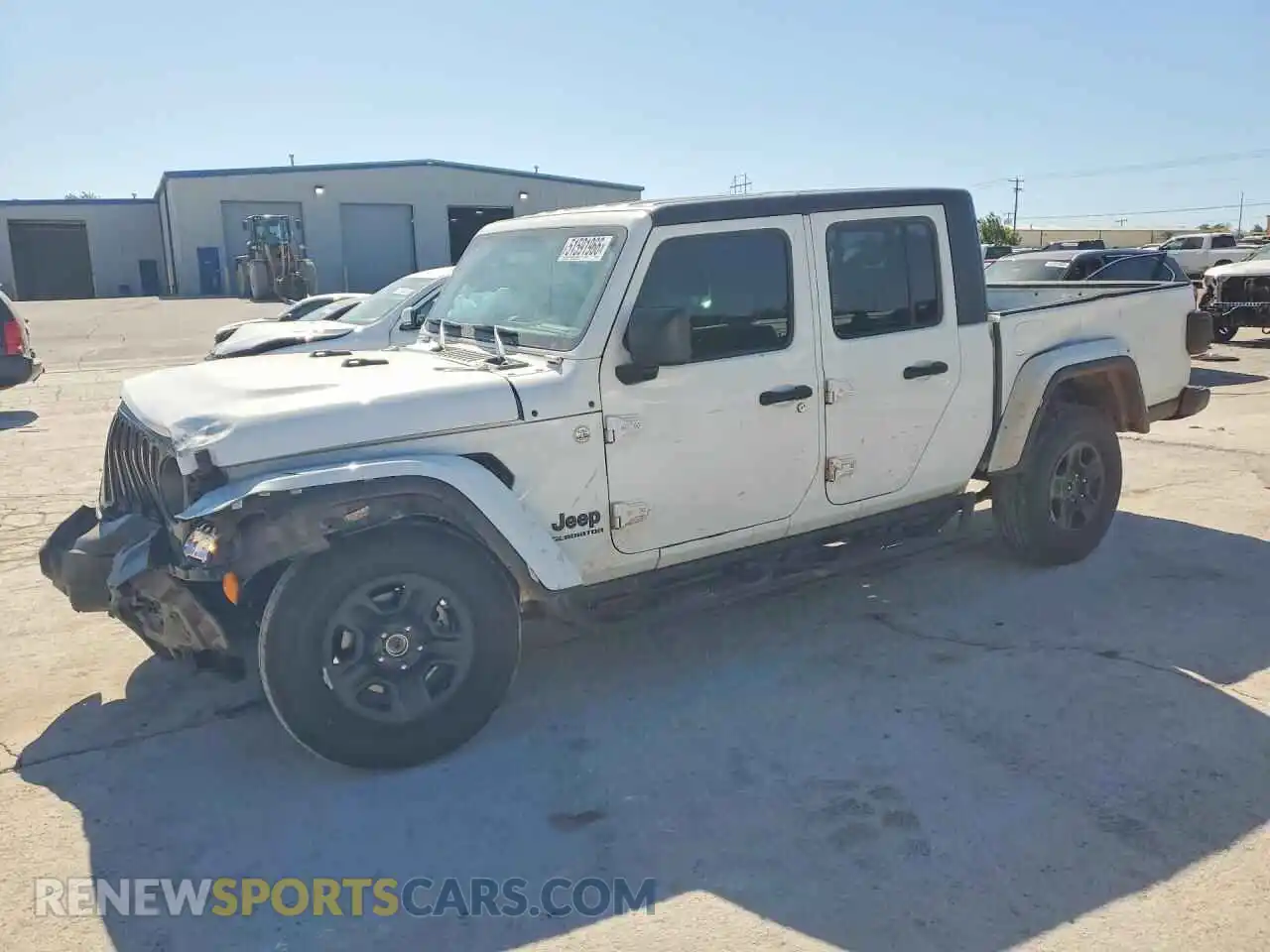 1 Photograph of a damaged car 1C6HJTAG5ML525306 JEEP GLADIATOR 2021