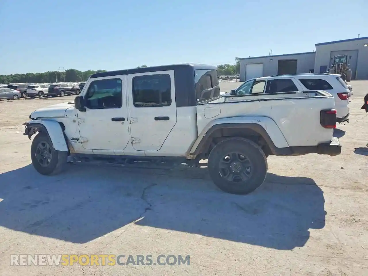 2 Photograph of a damaged car 1C6HJTAG5ML525306 JEEP GLADIATOR 2021