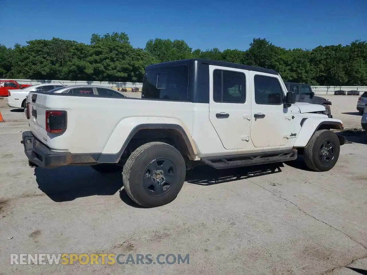 3 Photograph of a damaged car 1C6HJTAG5ML525306 JEEP GLADIATOR 2021