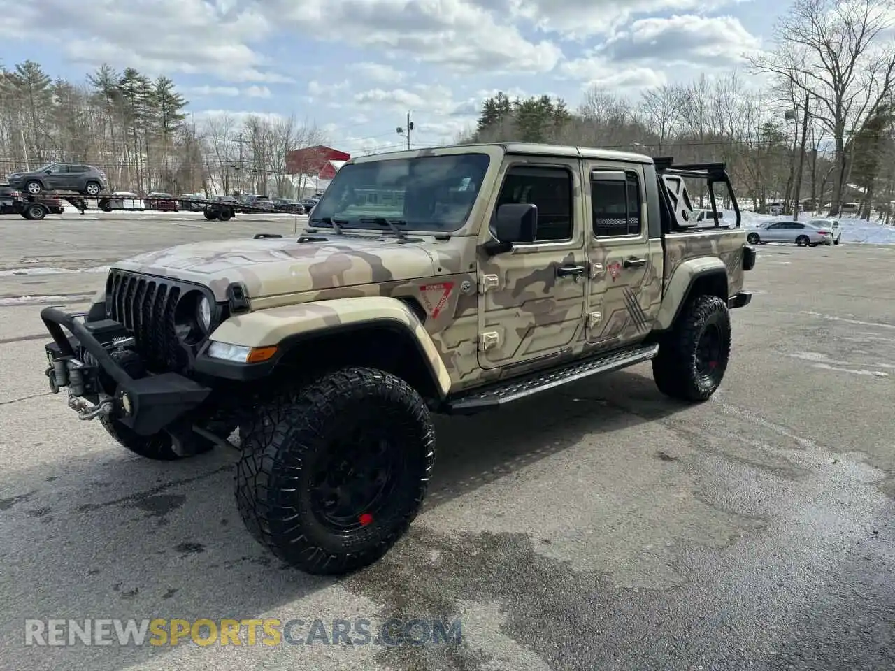 2 Photograph of a damaged car 1C6HJTAG5ML526651 JEEP GLADIATOR 2021