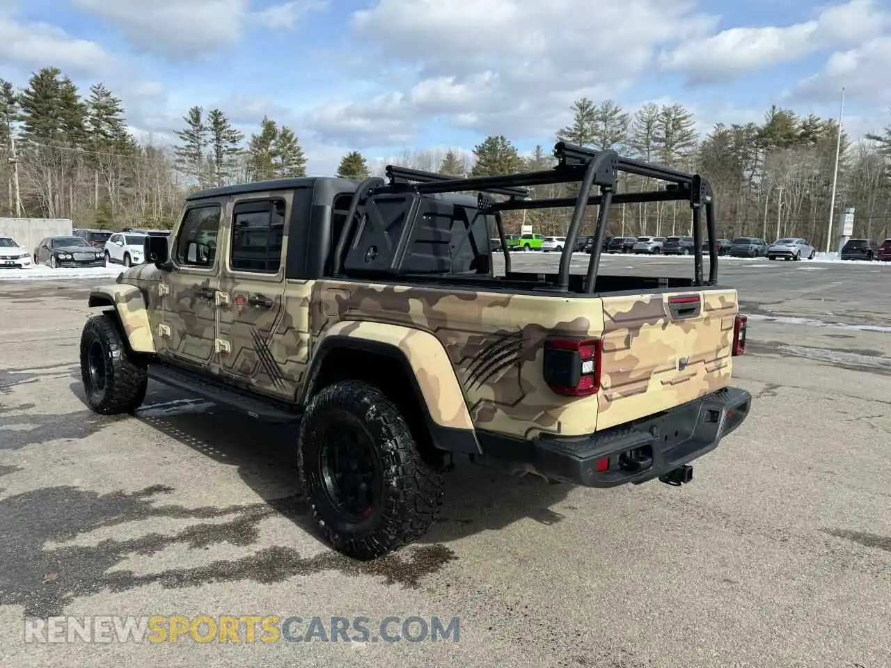 3 Photograph of a damaged car 1C6HJTAG5ML526651 JEEP GLADIATOR 2021