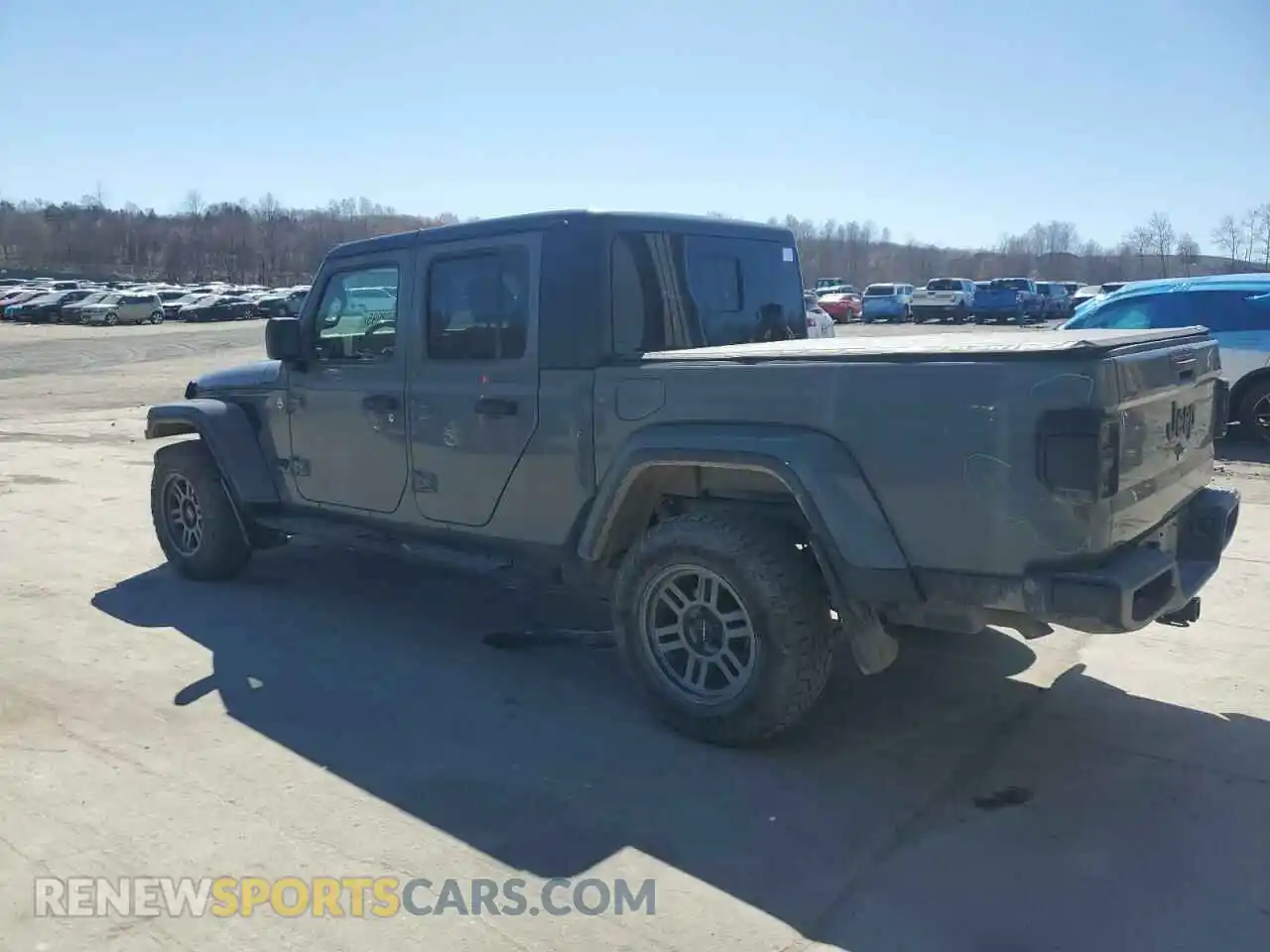 2 Photograph of a damaged car 1C6HJTAG5ML531803 JEEP GLADIATOR 2021