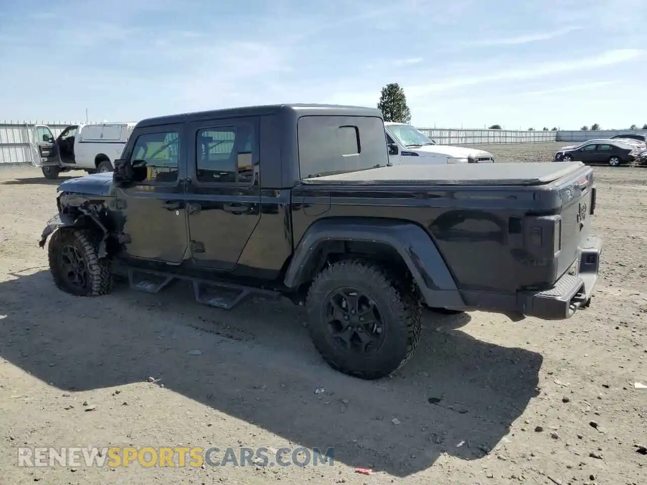 2 Photograph of a damaged car 1C6HJTAG5ML575719 JEEP GLADIATOR 2021