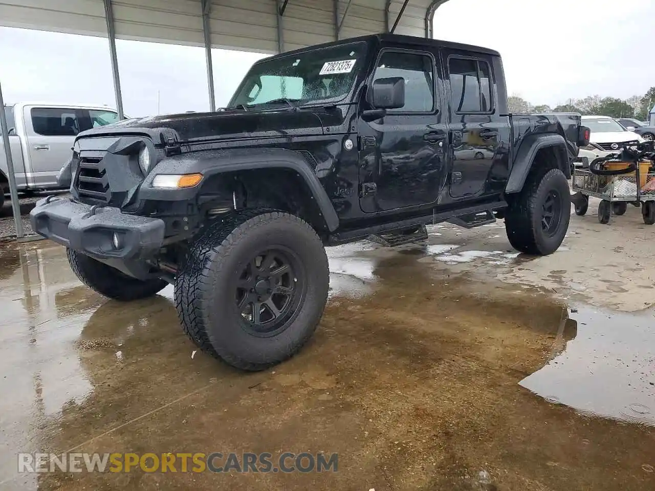 1 Фотография поврежденного автомобиля 1C6HJTAG6ML570500 JEEP GLADIATOR 2021