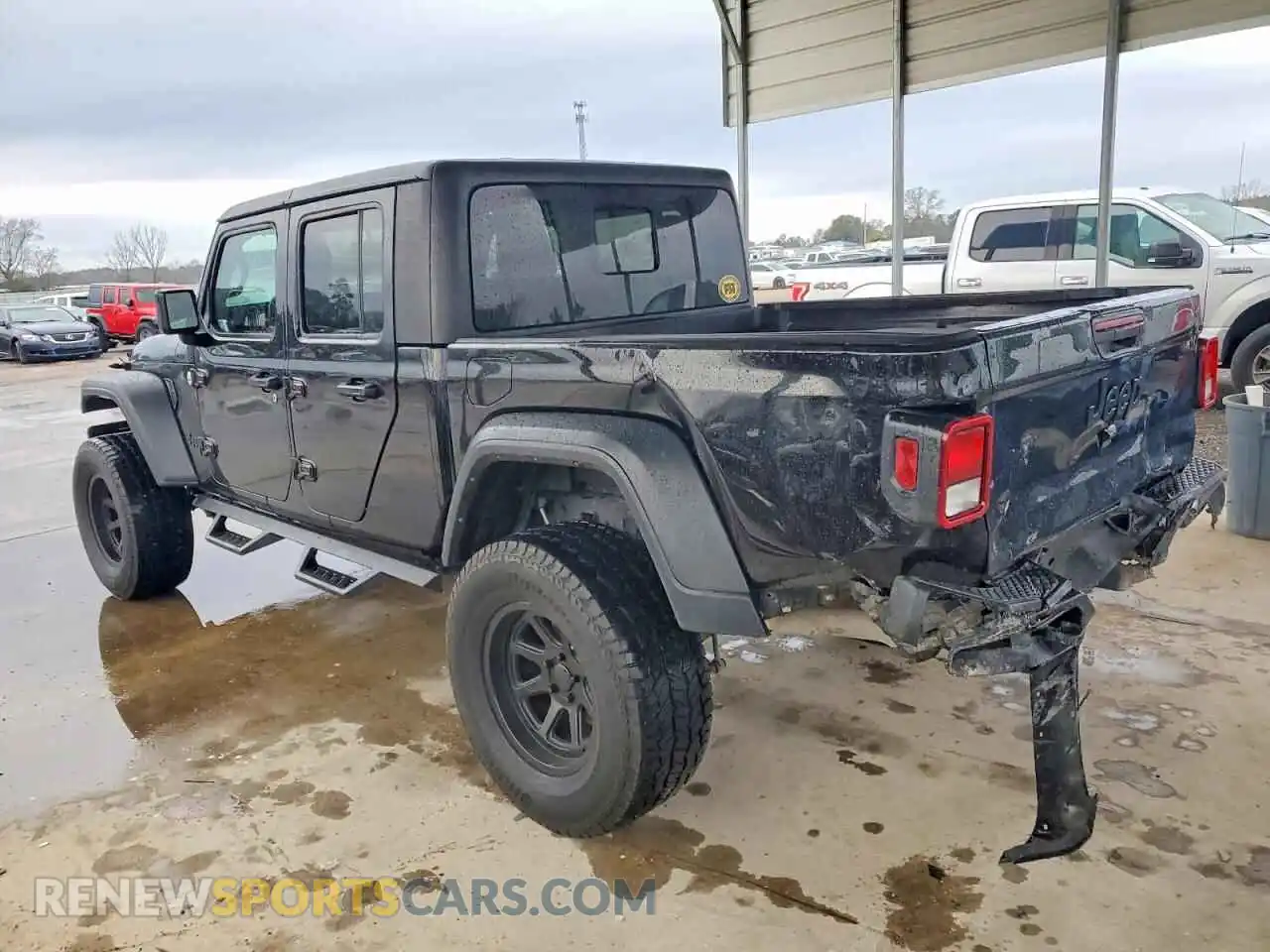 2 Фотография поврежденного автомобиля 1C6HJTAG6ML570500 JEEP GLADIATOR 2021