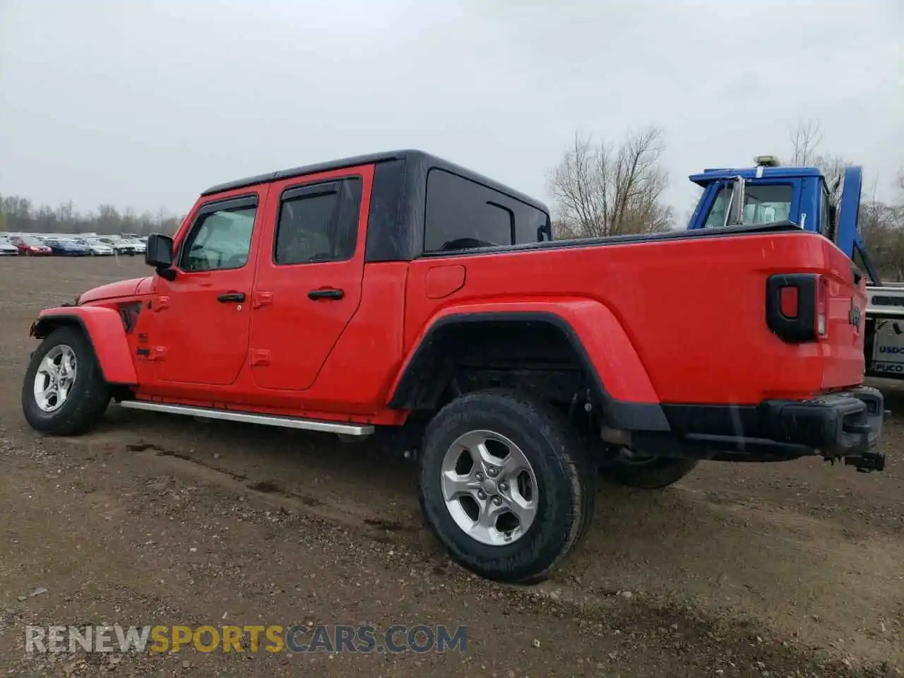 2 Photograph of a damaged car 1C6HJTAG6ML576801 JEEP GLADIATOR 2021
