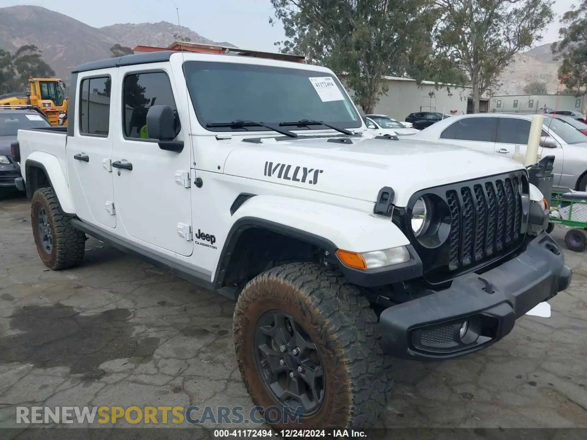 1 Photograph of a damaged car 1C6HJTAG6ML619730 JEEP GLADIATOR 2021