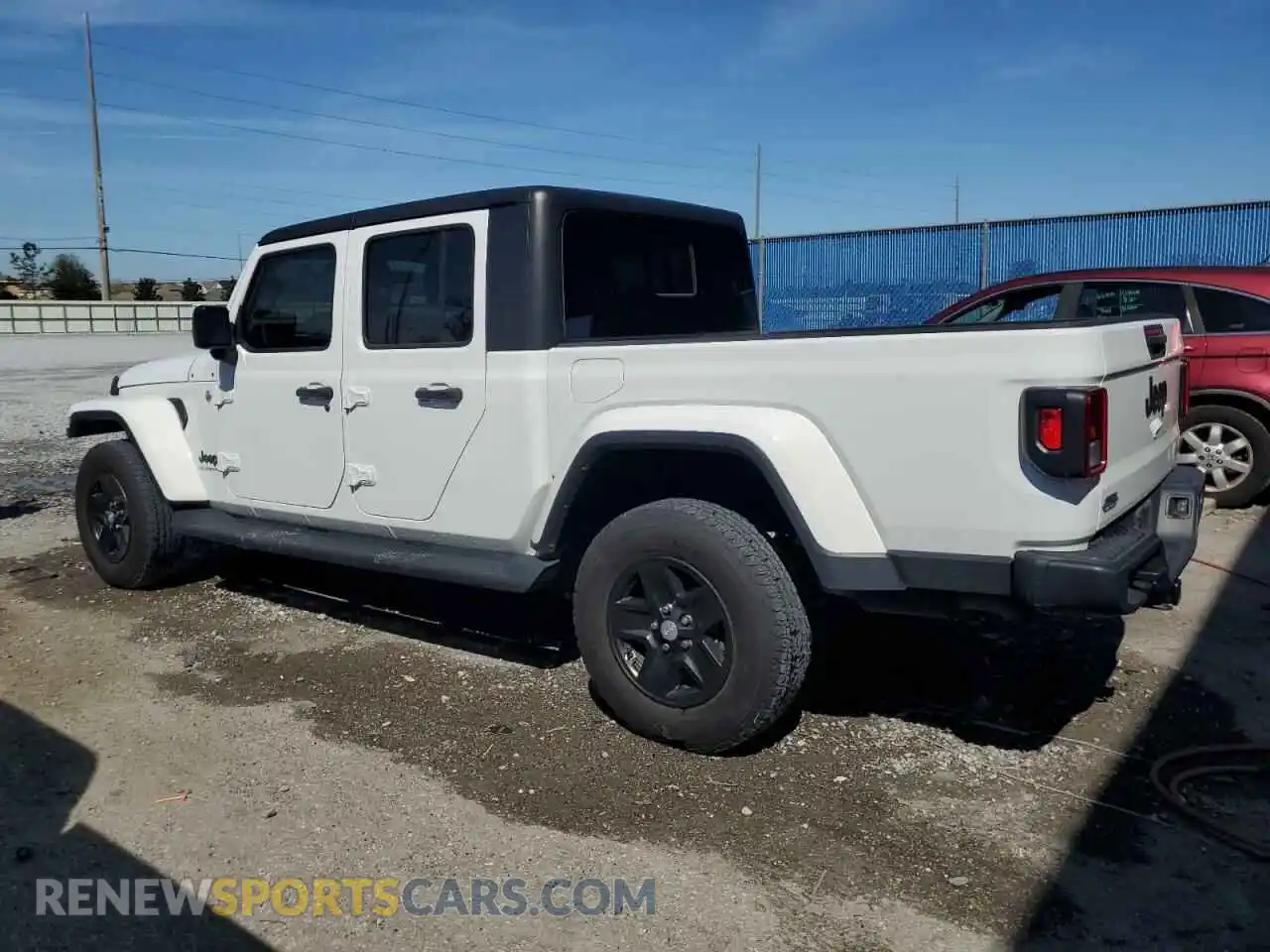 2 Photograph of a damaged car 1C6HJTAG7ML504943 JEEP GLADIATOR 2021