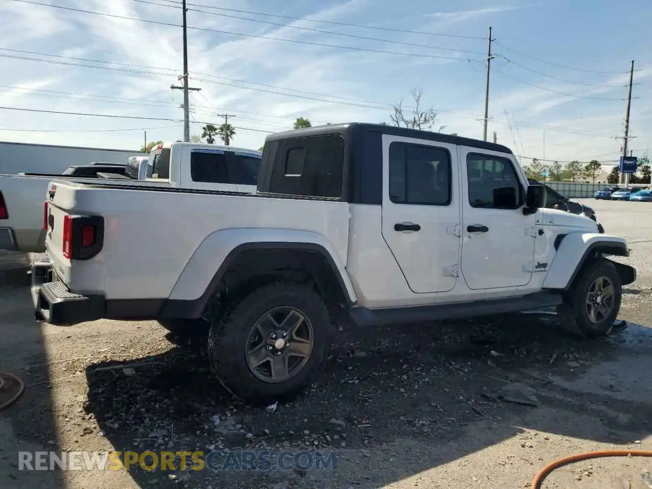 3 Photograph of a damaged car 1C6HJTAG7ML504943 JEEP GLADIATOR 2021