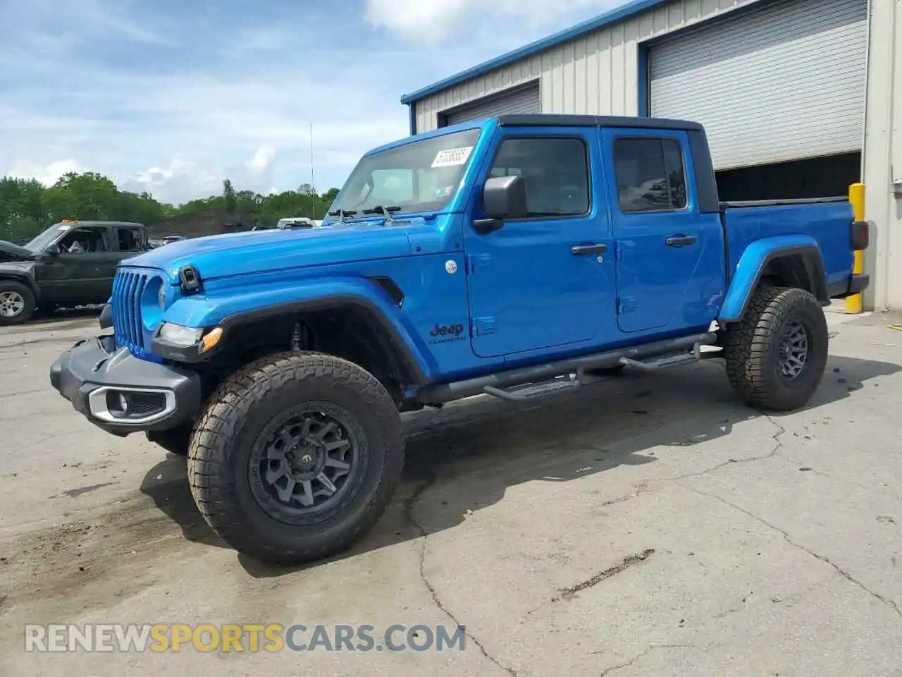 1 Photograph of a damaged car 1C6HJTAG7ML553303 JEEP GLADIATOR 2021