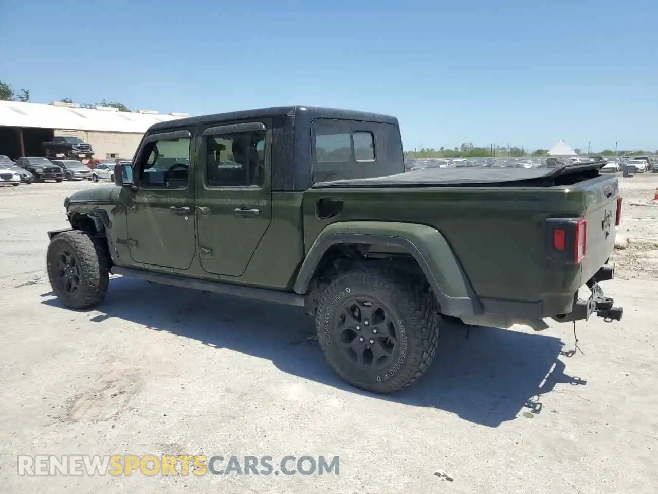 2 Photograph of a damaged car 1C6HJTAG7ML582820 JEEP GLADIATOR 2021