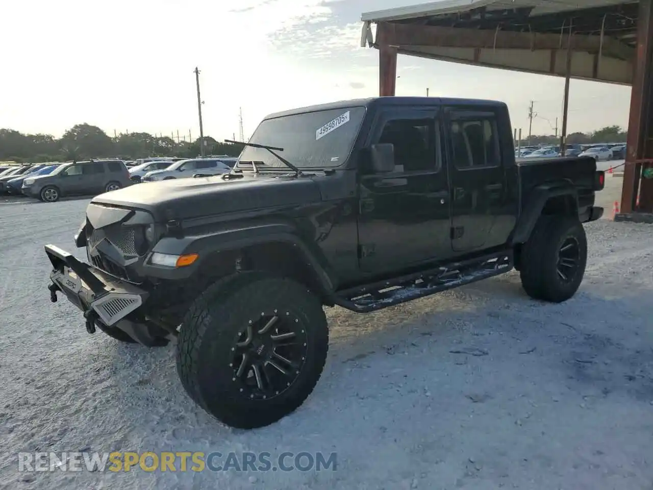 1 Photograph of a damaged car 1C6HJTAG7ML617369 JEEP GLADIATOR 2021