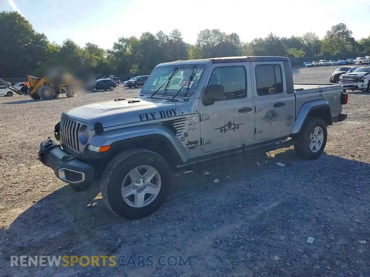 1 fotografías del automóvil dañado 1C6HJTAG8ML502571 JEEP GLADIATOR 2021