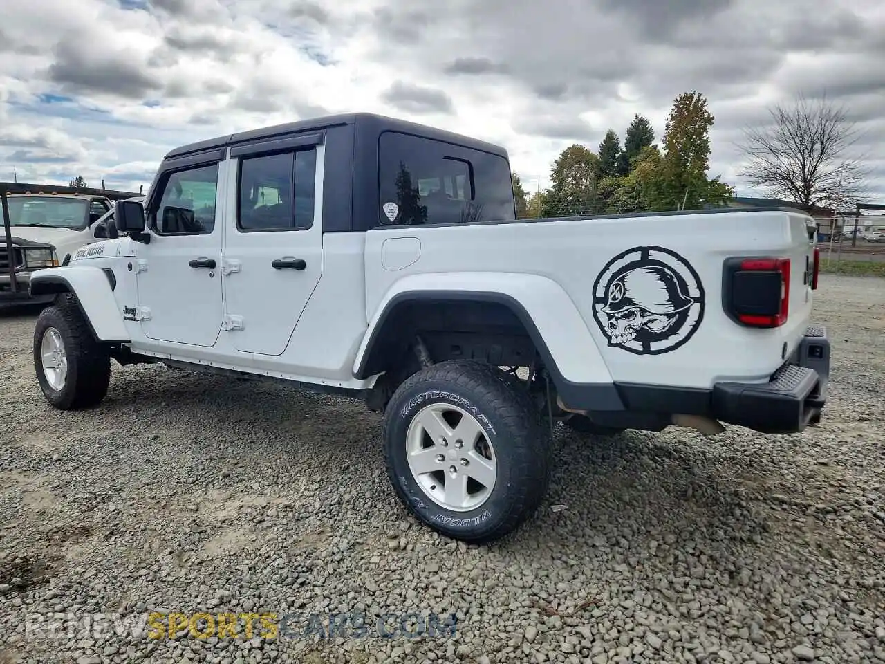 2 fotografías del automóvil dañado 1C6HJTAG8ML515689 JEEP GLADIATOR 2021