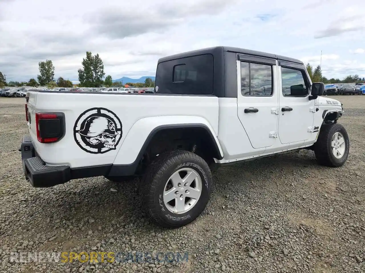3 fotografías del automóvil dañado 1C6HJTAG8ML515689 JEEP GLADIATOR 2021
