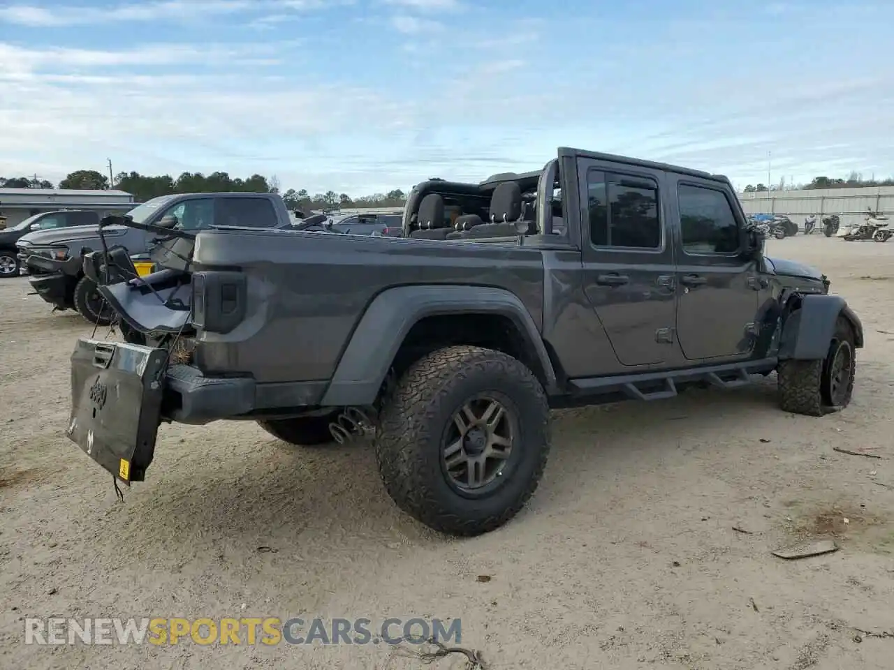 3 Фотография поврежденного автомобиля 1C6HJTAG8ML519743 JEEP GLADIATOR 2021