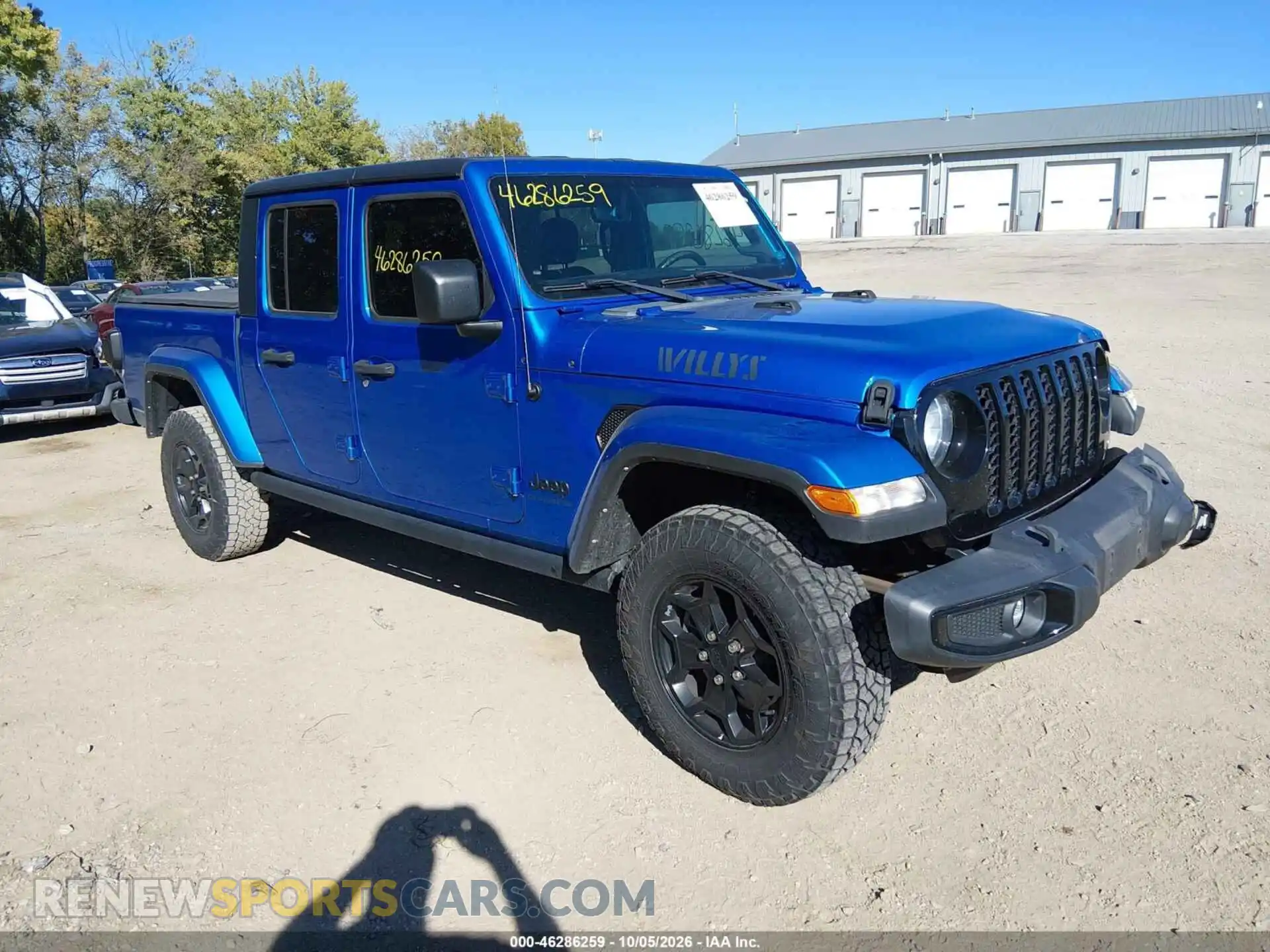 1 Фотография поврежденного автомобиля 1C6HJTAG8ML605182 JEEP GLADIATOR 2021