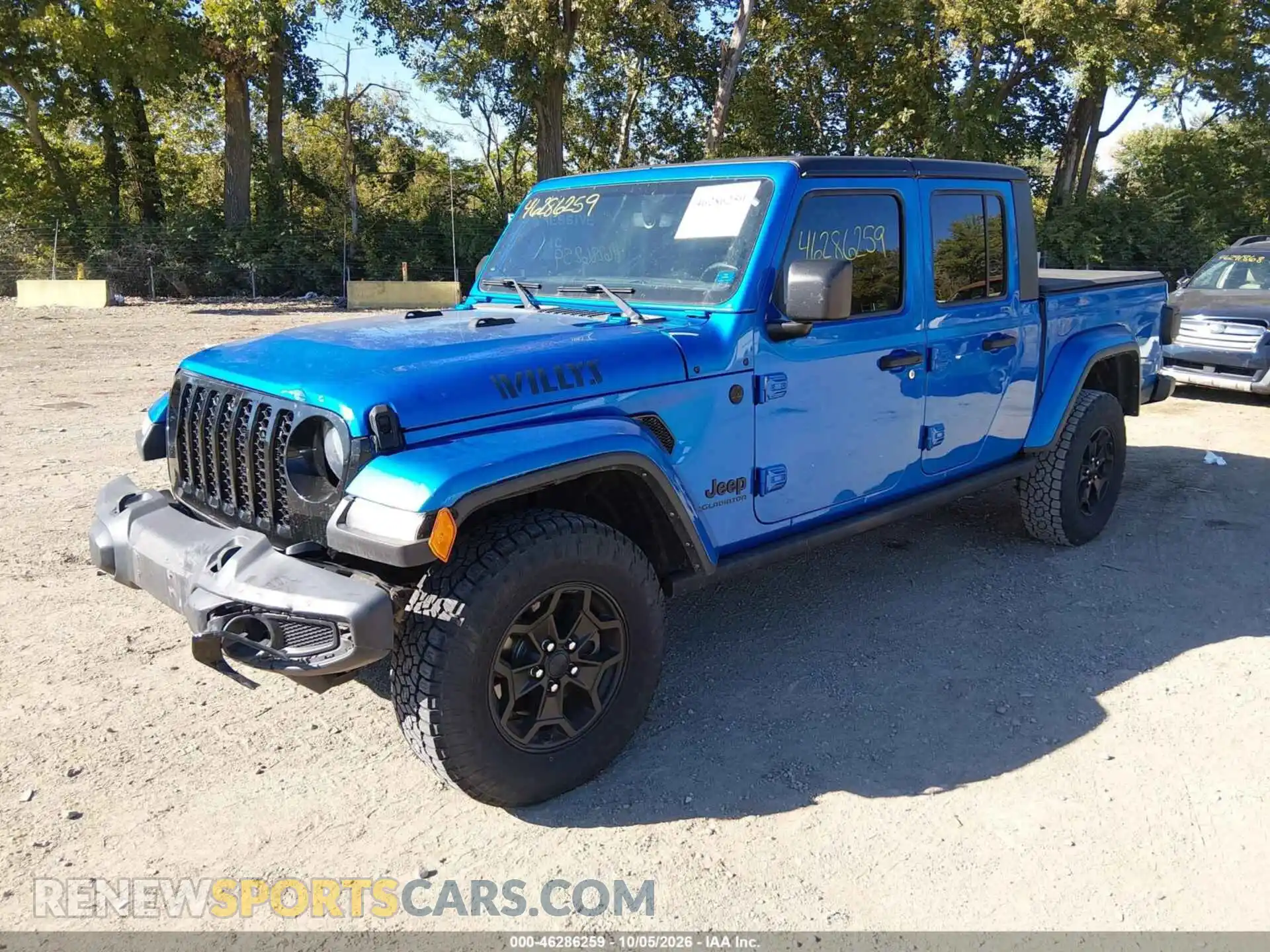 2 Фотография поврежденного автомобиля 1C6HJTAG8ML605182 JEEP GLADIATOR 2021