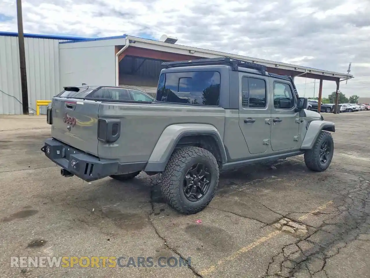 3 Фотография поврежденного автомобиля 1C6HJTAG9ML535403 JEEP GLADIATOR 2021