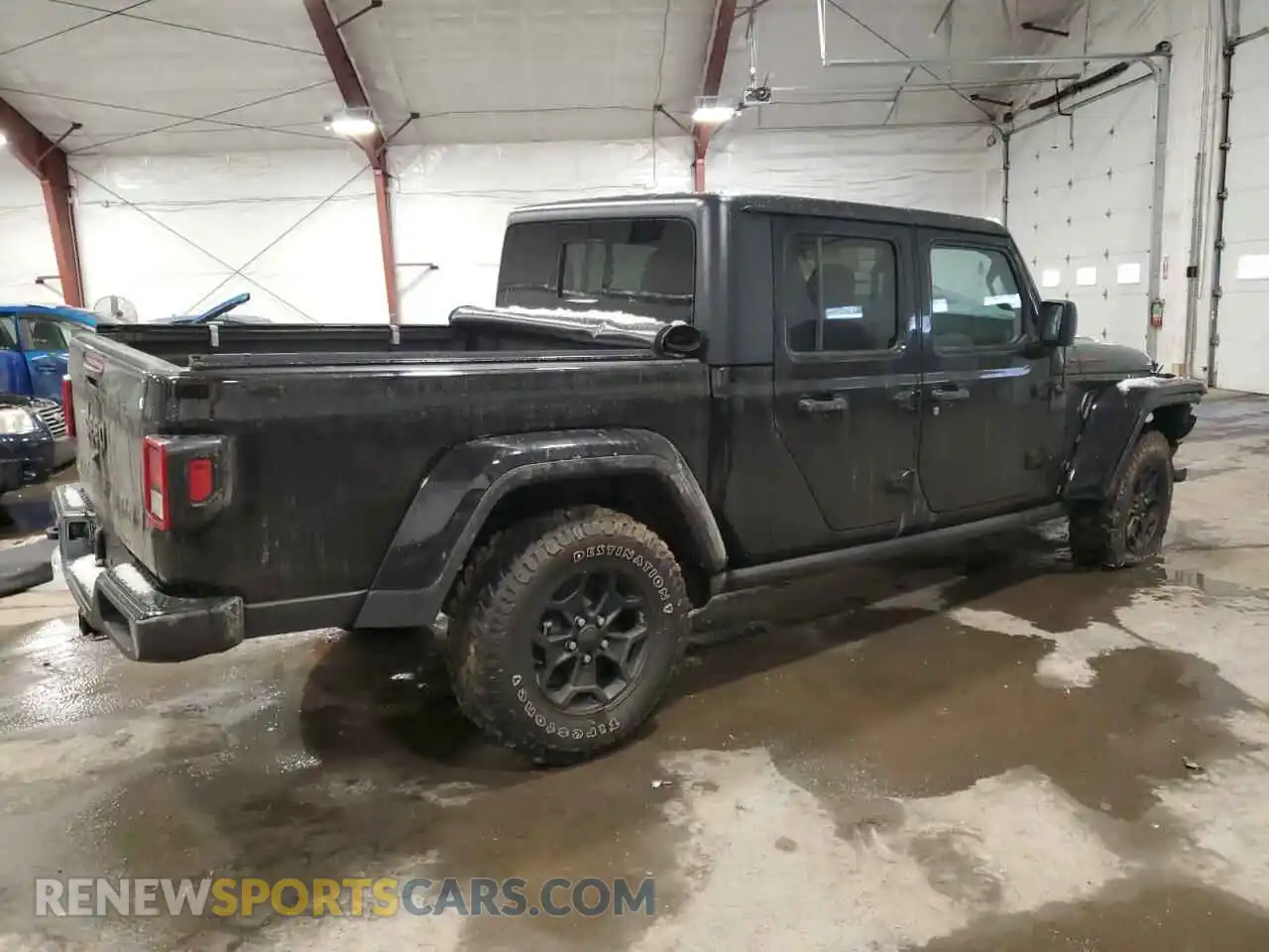 3 Photograph of a damaged car 1C6HJTAG9ML586769 JEEP GLADIATOR 2021
