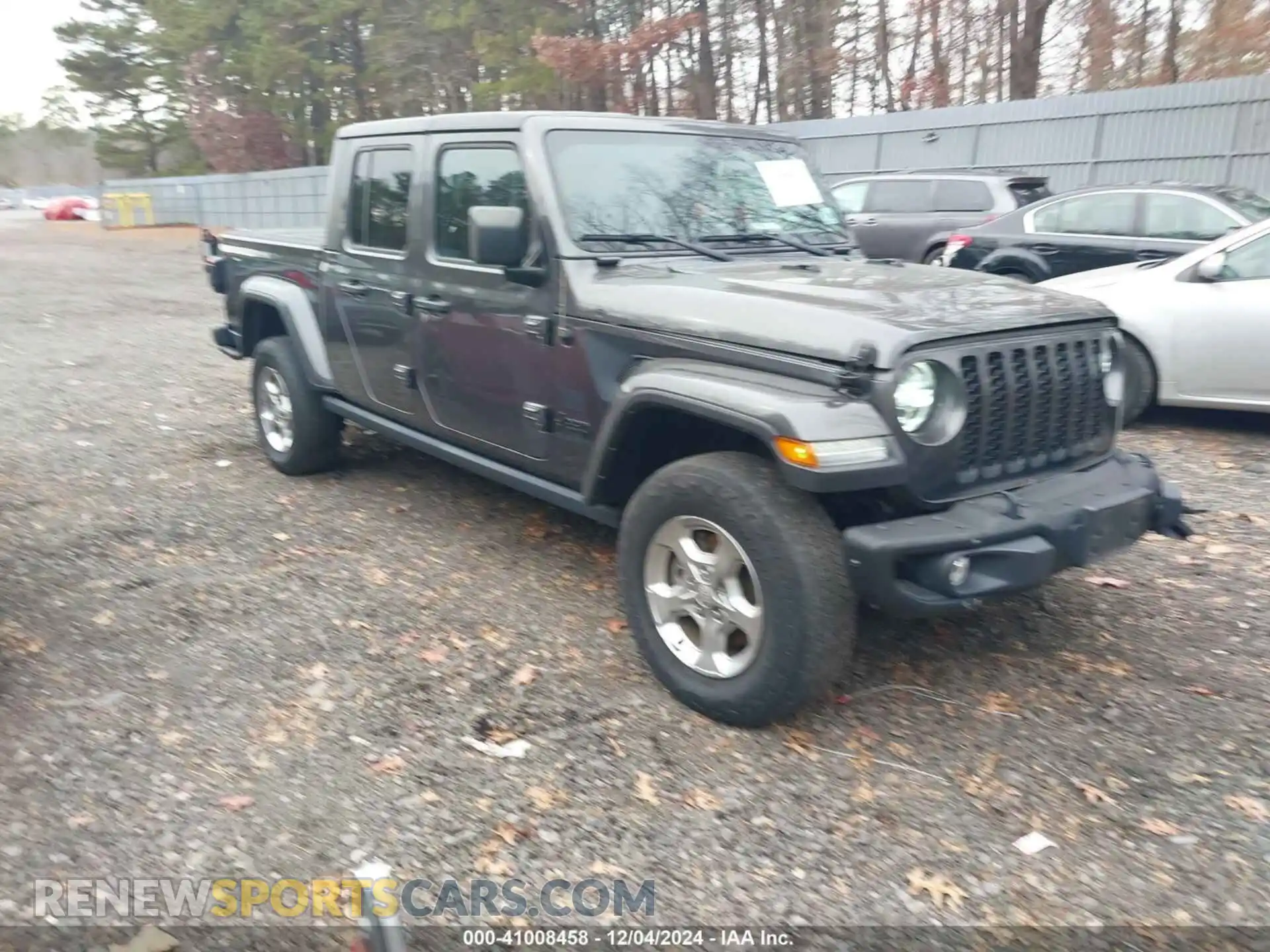 1 Photograph of a damaged car 1C6HJTAG9ML596170 JEEP GLADIATOR 2021