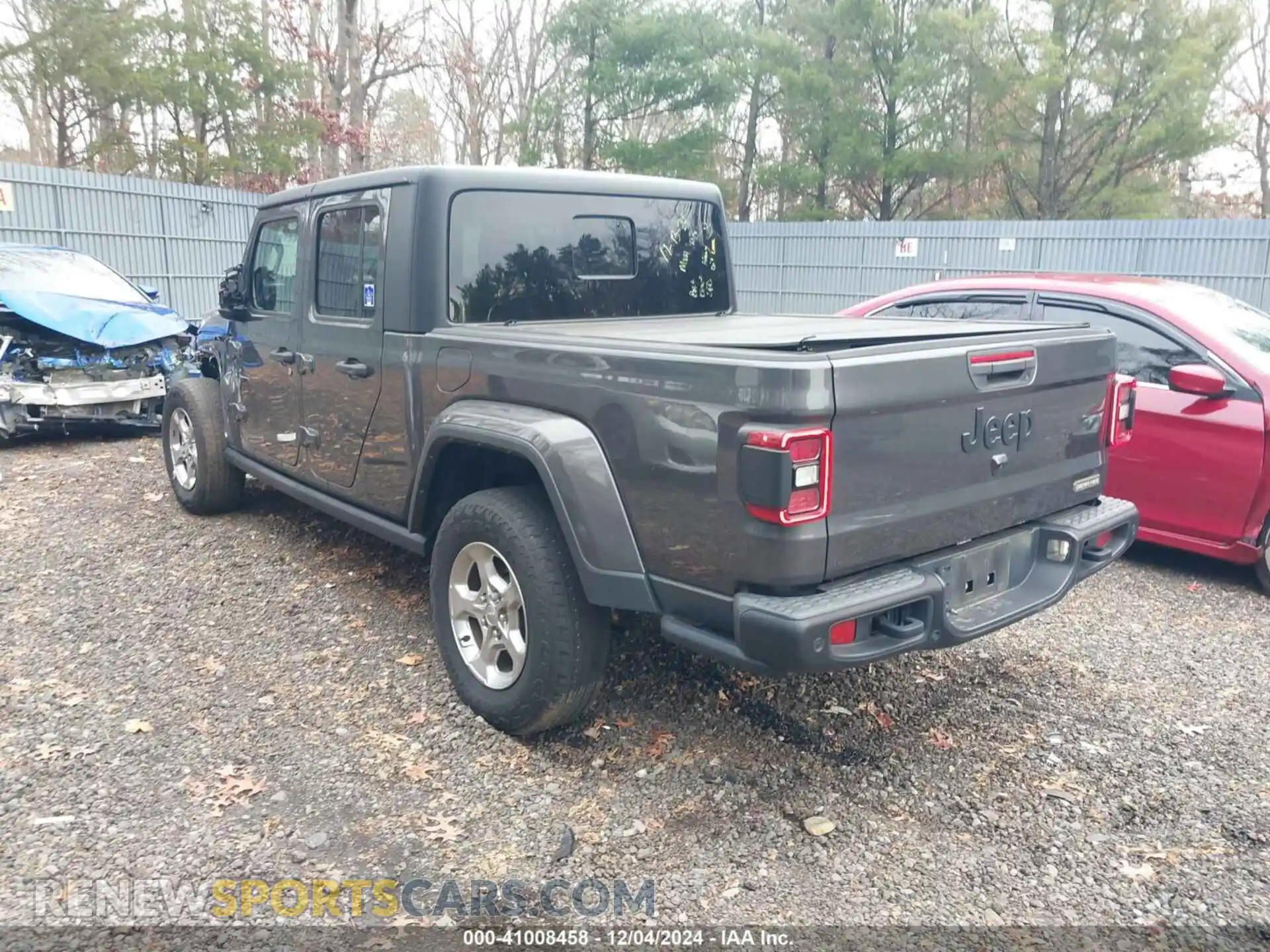 3 Photograph of a damaged car 1C6HJTAG9ML596170 JEEP GLADIATOR 2021