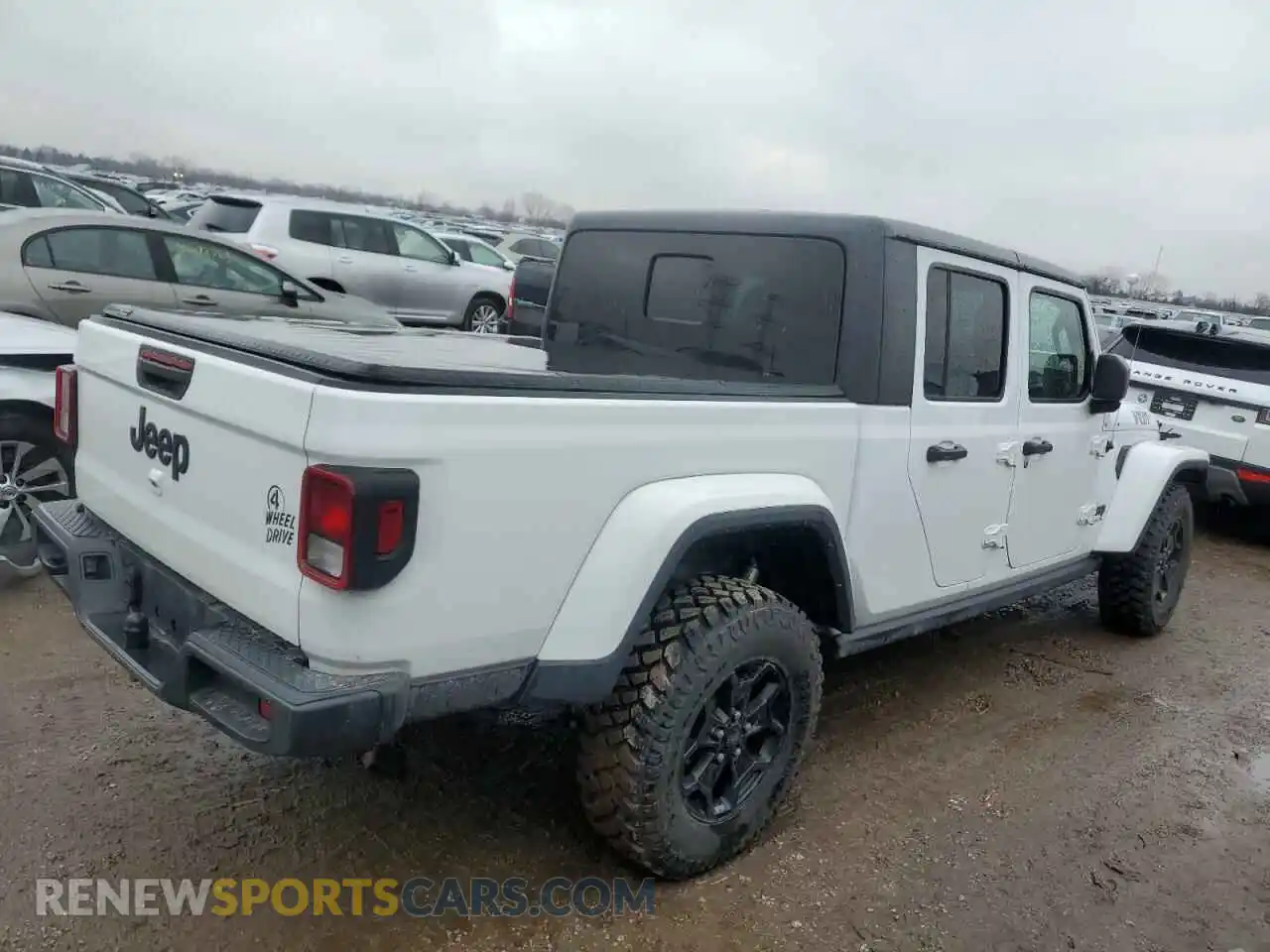 3 Photograph of a damaged car 1C6HJTAG9ML605725 JEEP GLADIATOR 2021