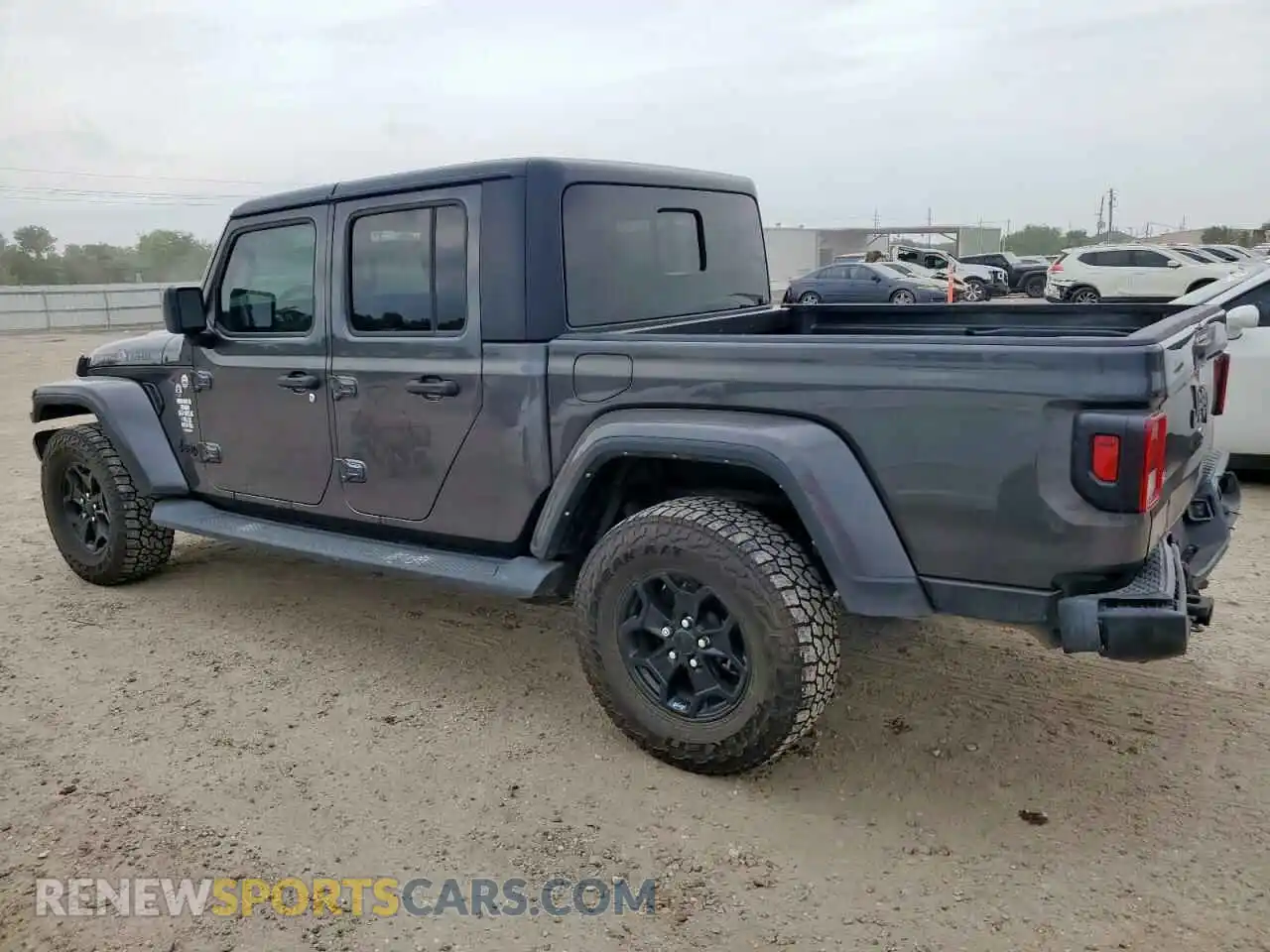 2 Photograph of a damaged car 1C6HJTAG9ML606731 JEEP GLADIATOR 2021