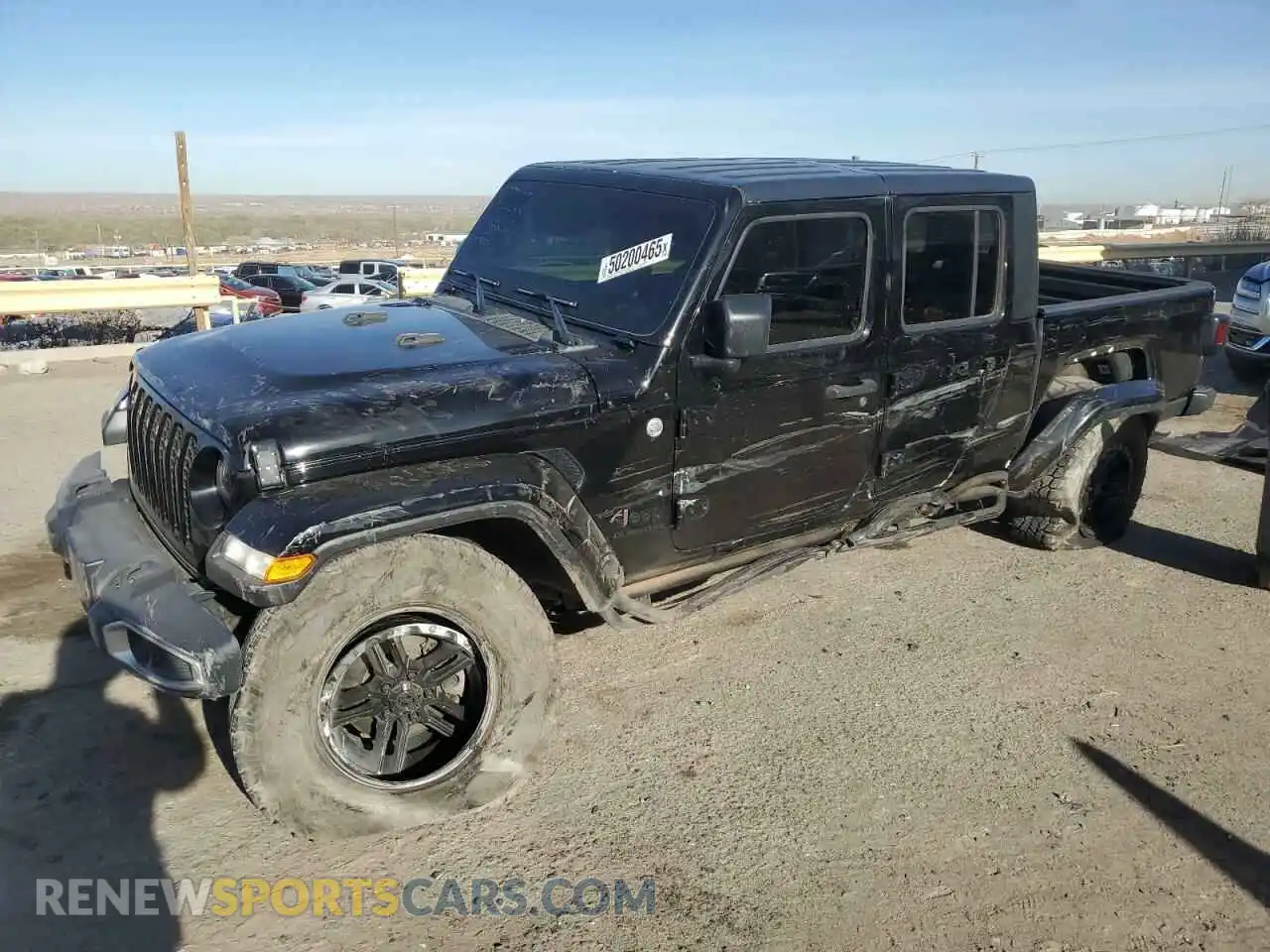 1 Photograph of a damaged car 1C6HJTAGXML512387 JEEP GLADIATOR 2021