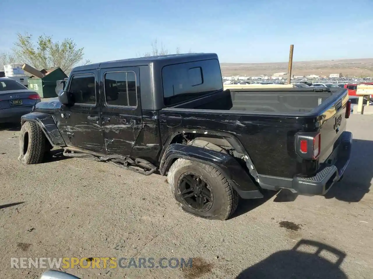2 Photograph of a damaged car 1C6HJTAGXML512387 JEEP GLADIATOR 2021