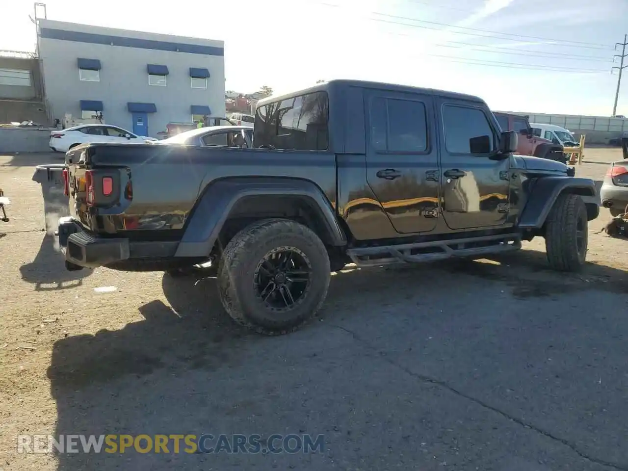 3 Photograph of a damaged car 1C6HJTAGXML512387 JEEP GLADIATOR 2021