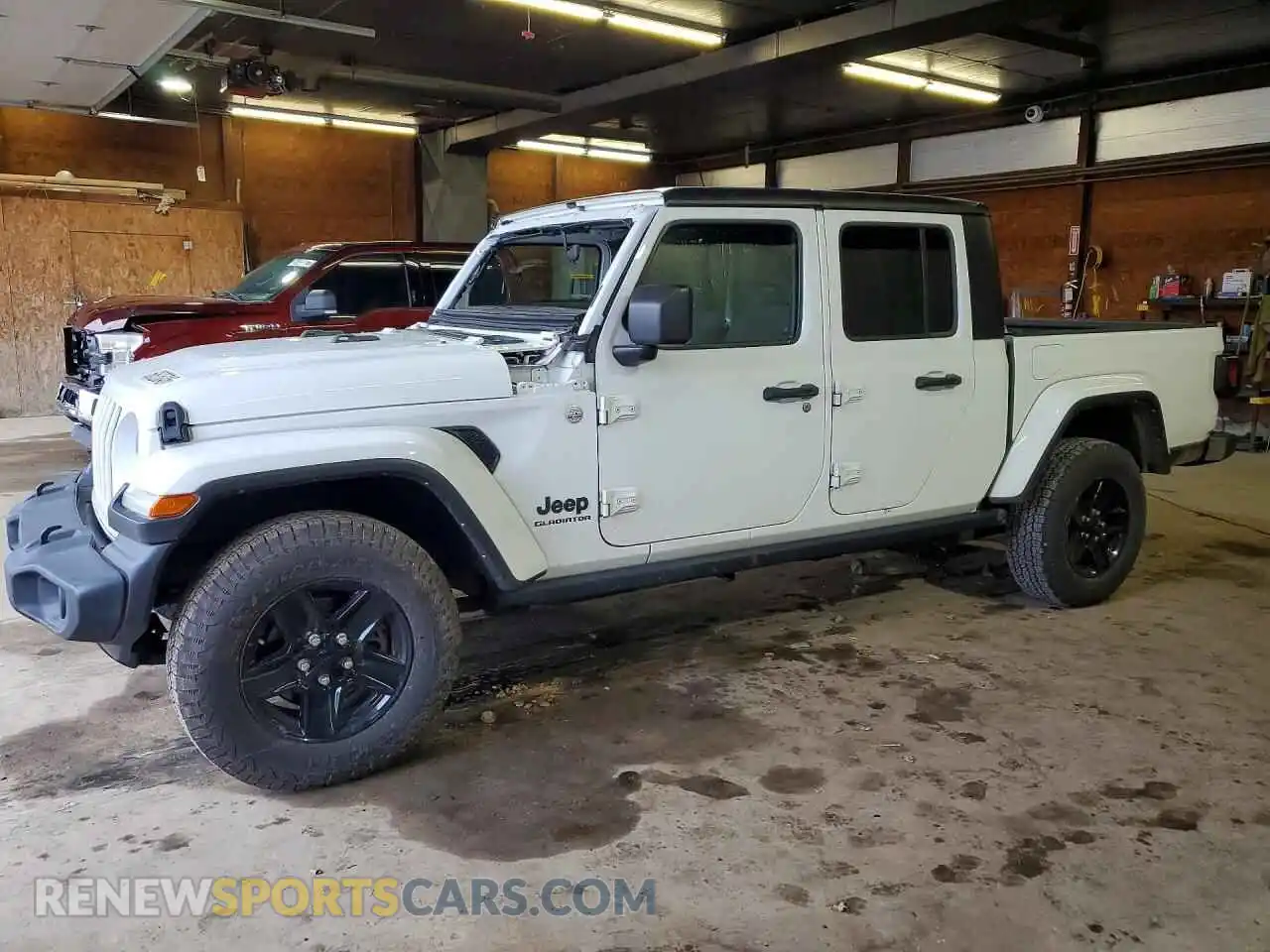 1 fotografías del automóvil dañado 1C6HJTAGXML570113 JEEP GLADIATOR 2021