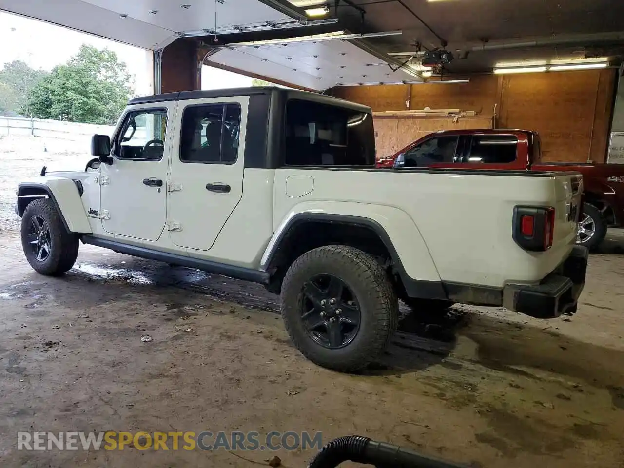 2 fotografías del automóvil dañado 1C6HJTAGXML570113 JEEP GLADIATOR 2021