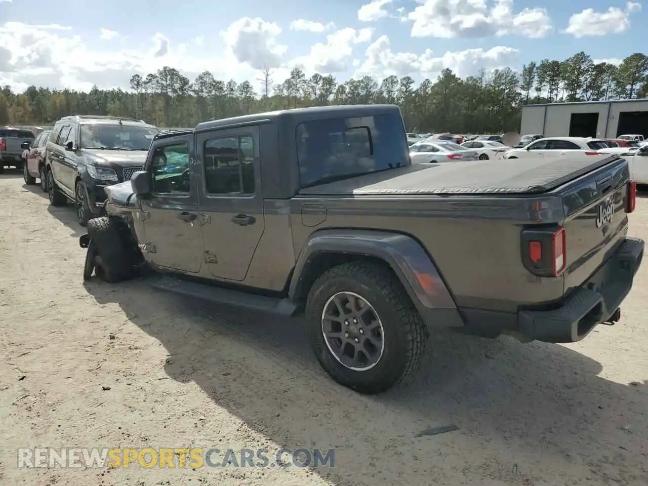 2 Фотография поврежденного автомобиля 1C6HJTFG0ML574762 JEEP GLADIATOR 2021