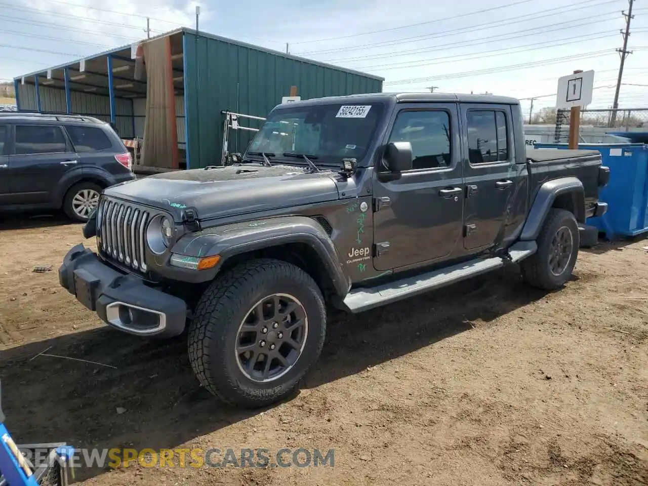 1 Фотография поврежденного автомобиля 1C6HJTFG0ML603872 JEEP GLADIATOR 2021