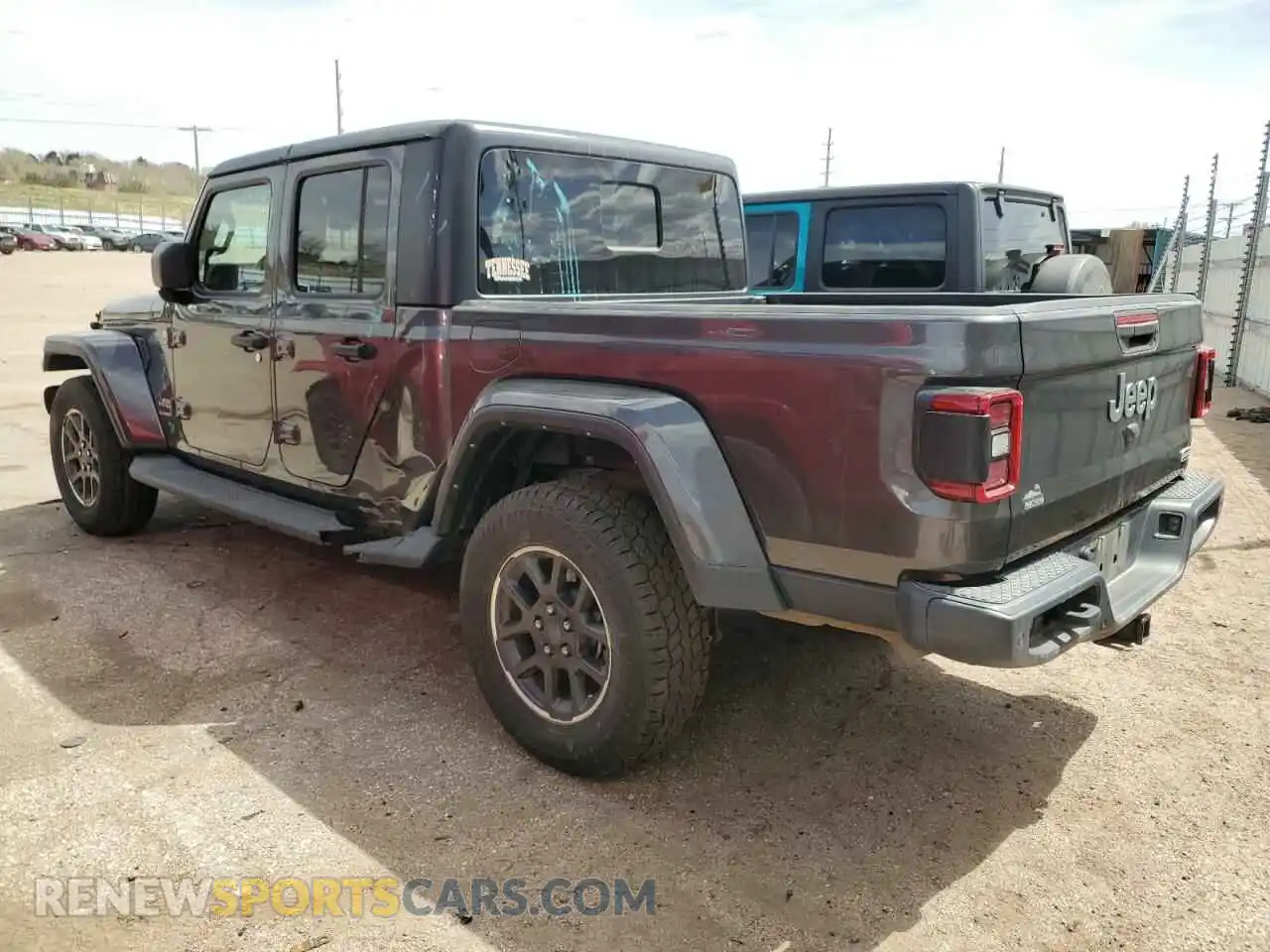 2 Фотография поврежденного автомобиля 1C6HJTFG0ML603872 JEEP GLADIATOR 2021