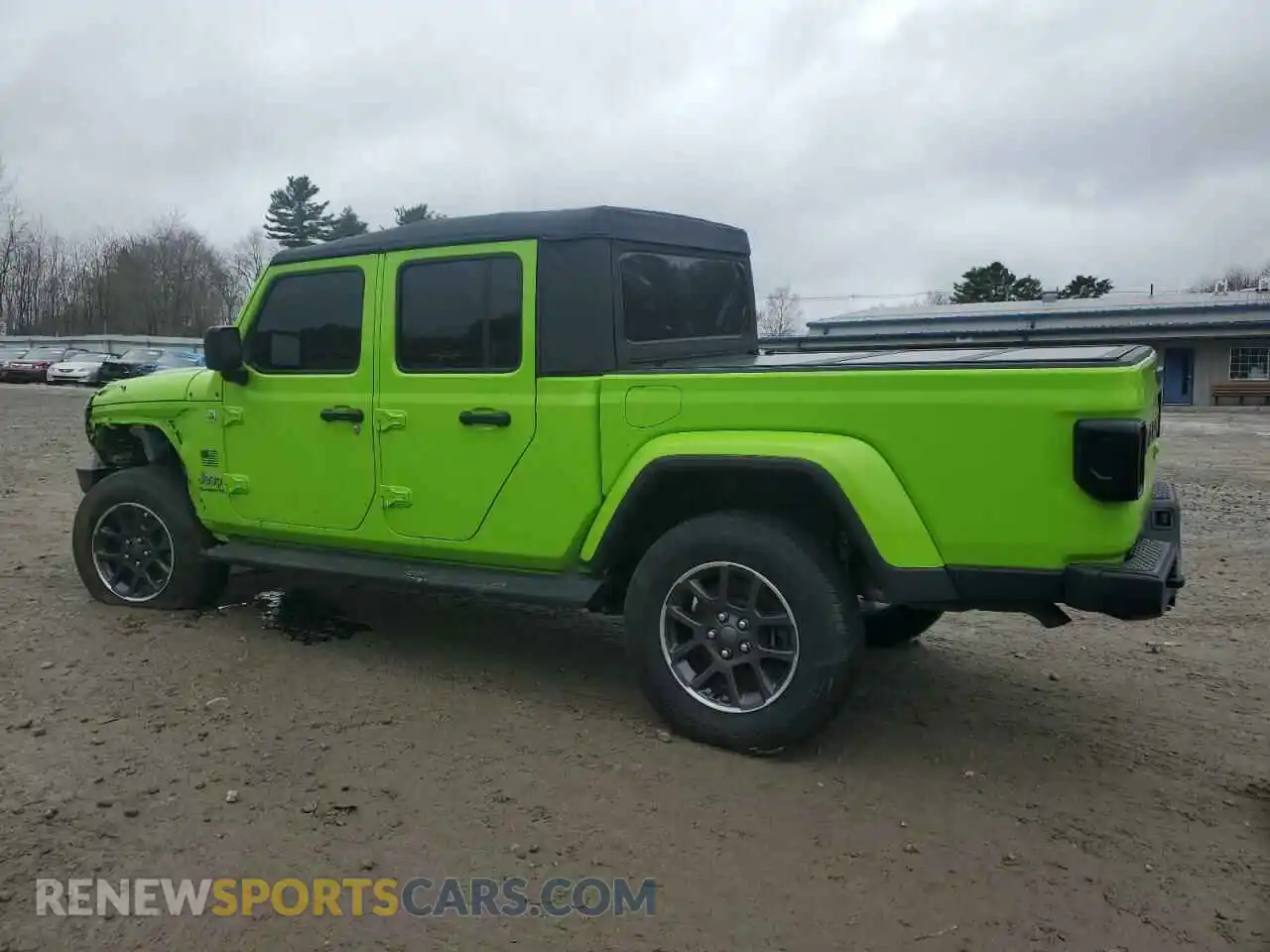 2 Photograph of a damaged car 1C6HJTFG0ML610918 JEEP GLADIATOR 2021
