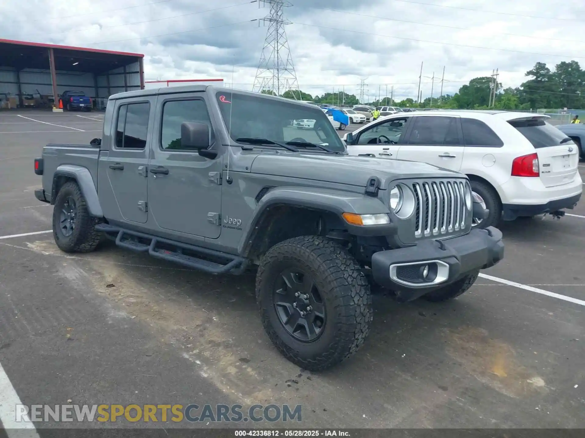1 Photograph of a damaged car 1C6HJTFG1ML597807 JEEP GLADIATOR 2021