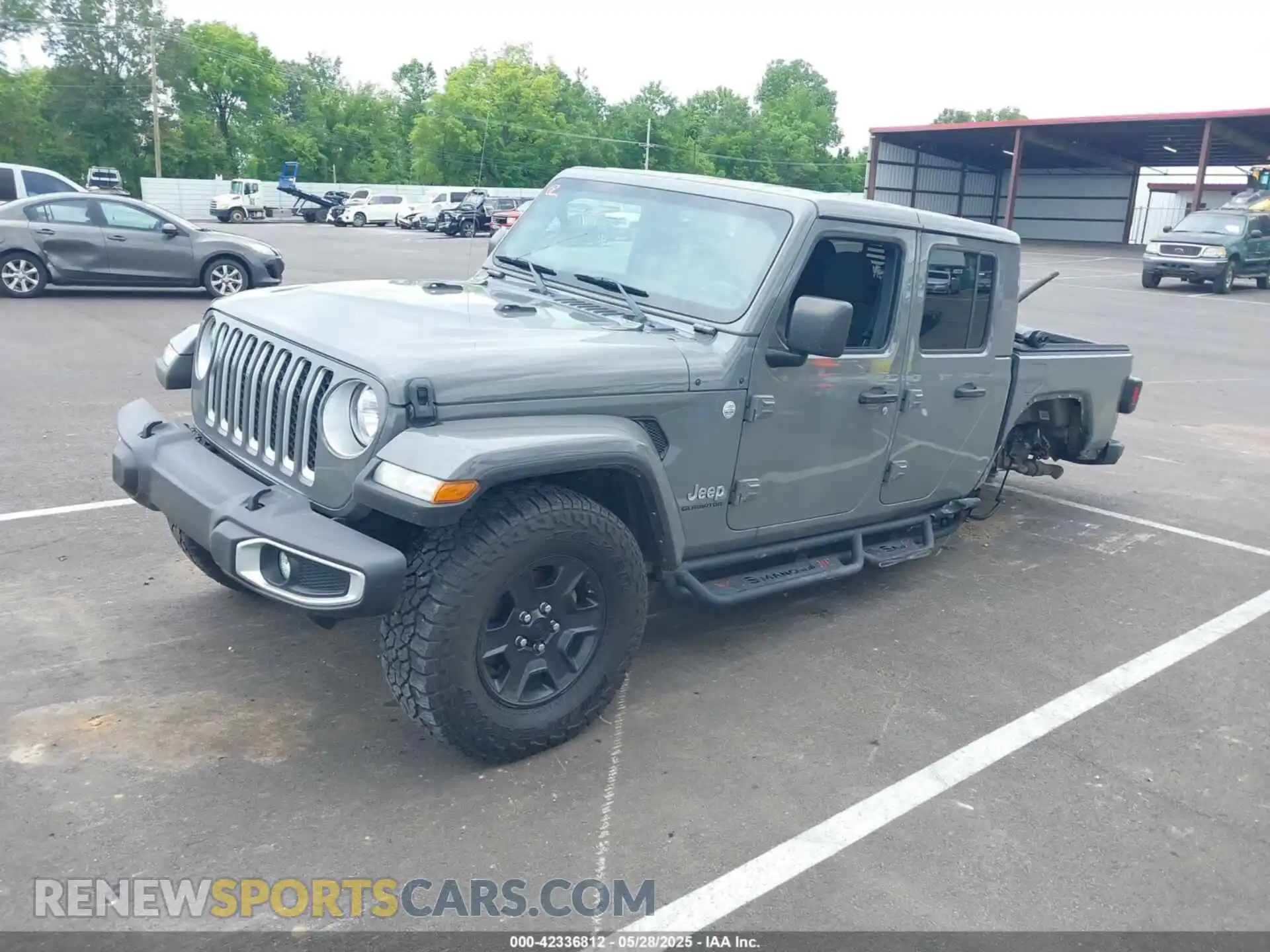 2 Photograph of a damaged car 1C6HJTFG1ML597807 JEEP GLADIATOR 2021