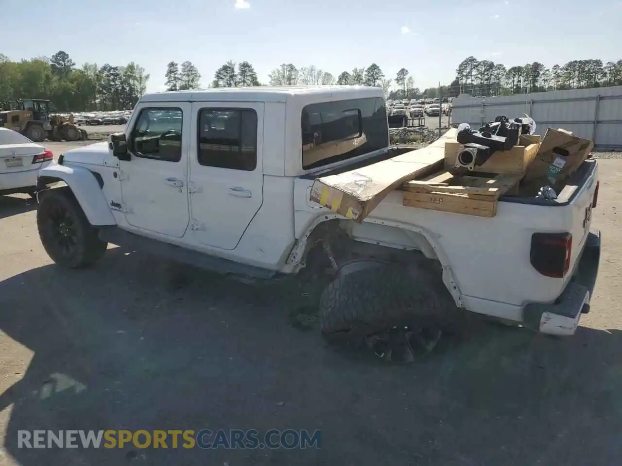 2 Photograph of a damaged car 1C6HJTFG2ML557221 JEEP GLADIATOR 2021