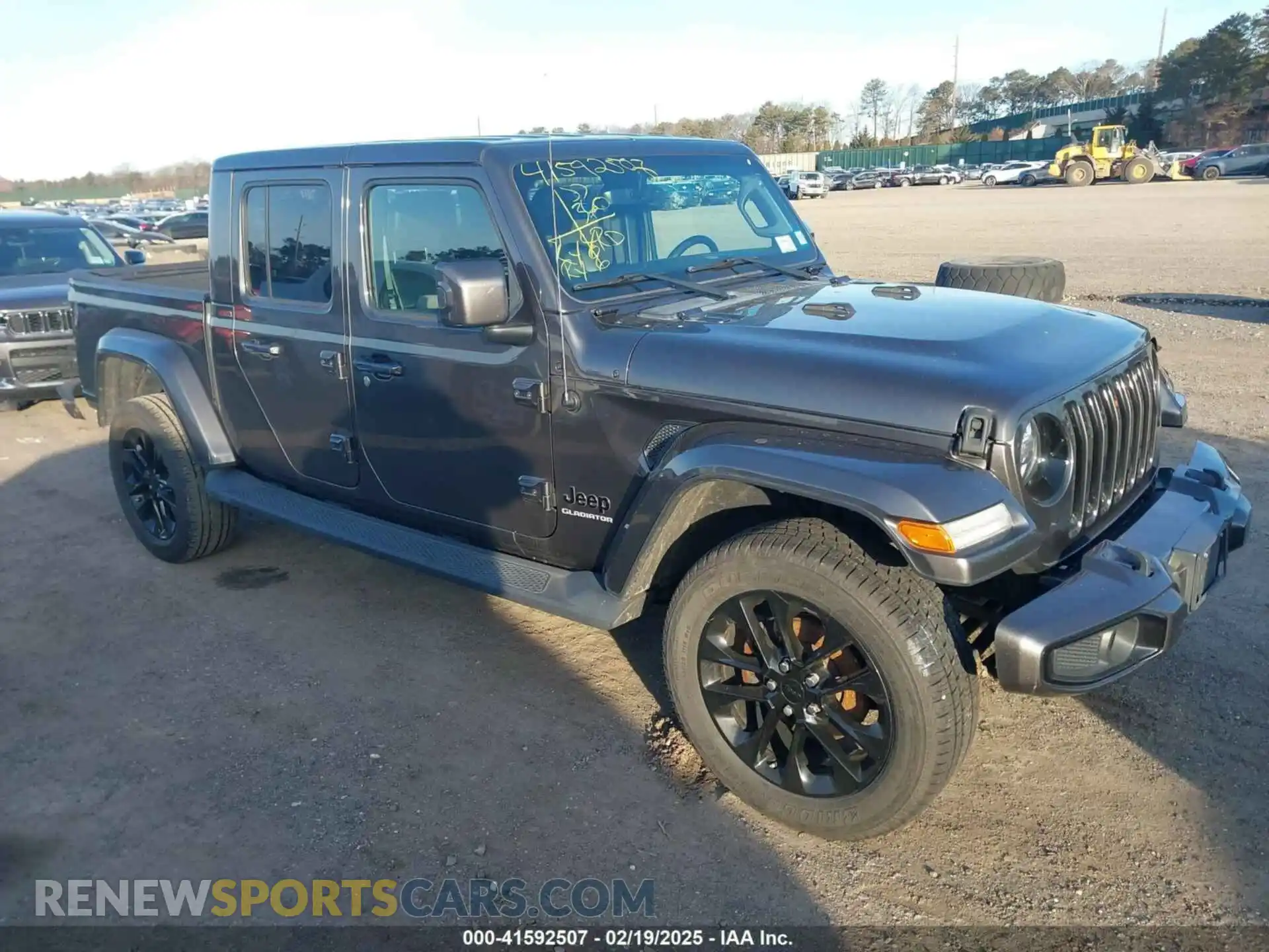 1 Photograph of a damaged car 1C6HJTFG3ML565828 JEEP GLADIATOR 2021