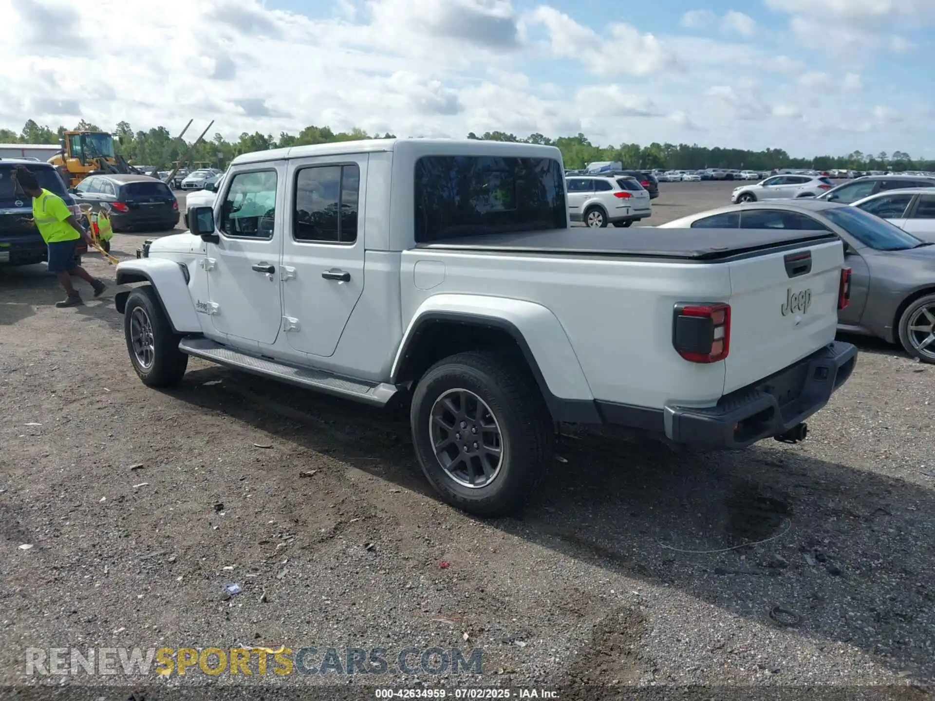 3 Photograph of a damaged car 1C6HJTFG3ML584038 JEEP GLADIATOR 2021