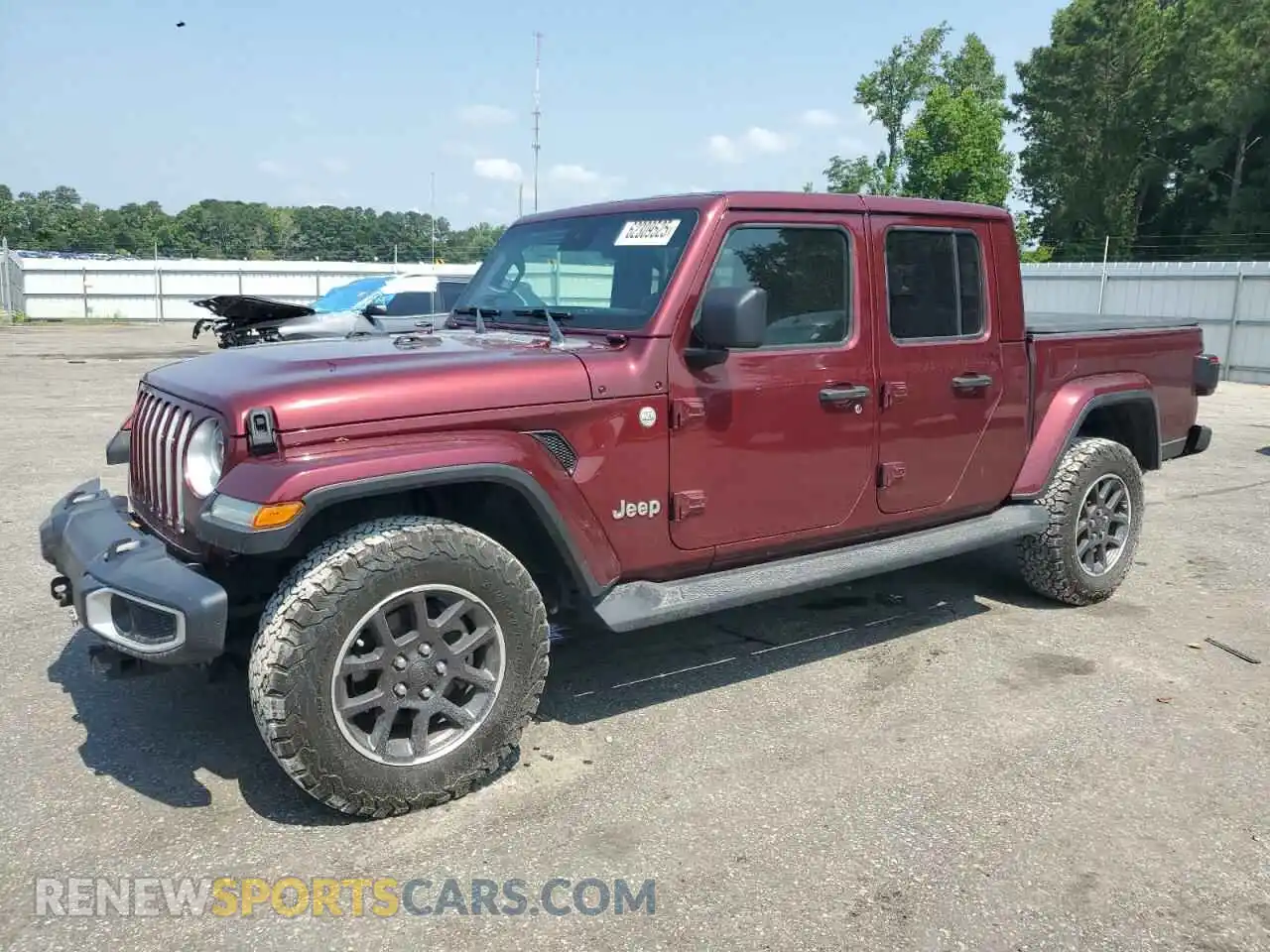 1 Фотография поврежденного автомобиля 1C6HJTFG4ML525371 JEEP GLADIATOR 2021