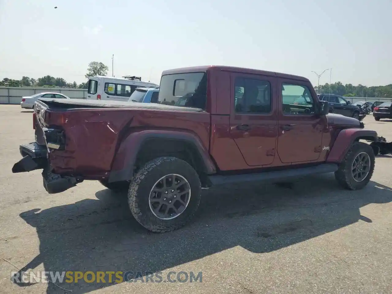 3 Фотография поврежденного автомобиля 1C6HJTFG4ML525371 JEEP GLADIATOR 2021